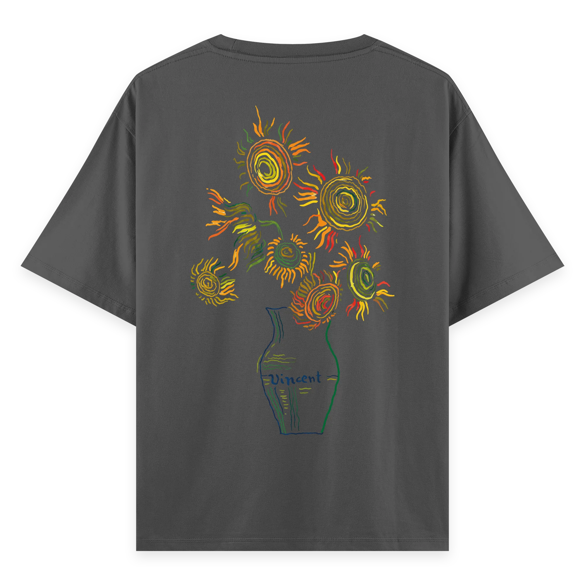 Vincent - Oversize Bol Kalıp T-shirt