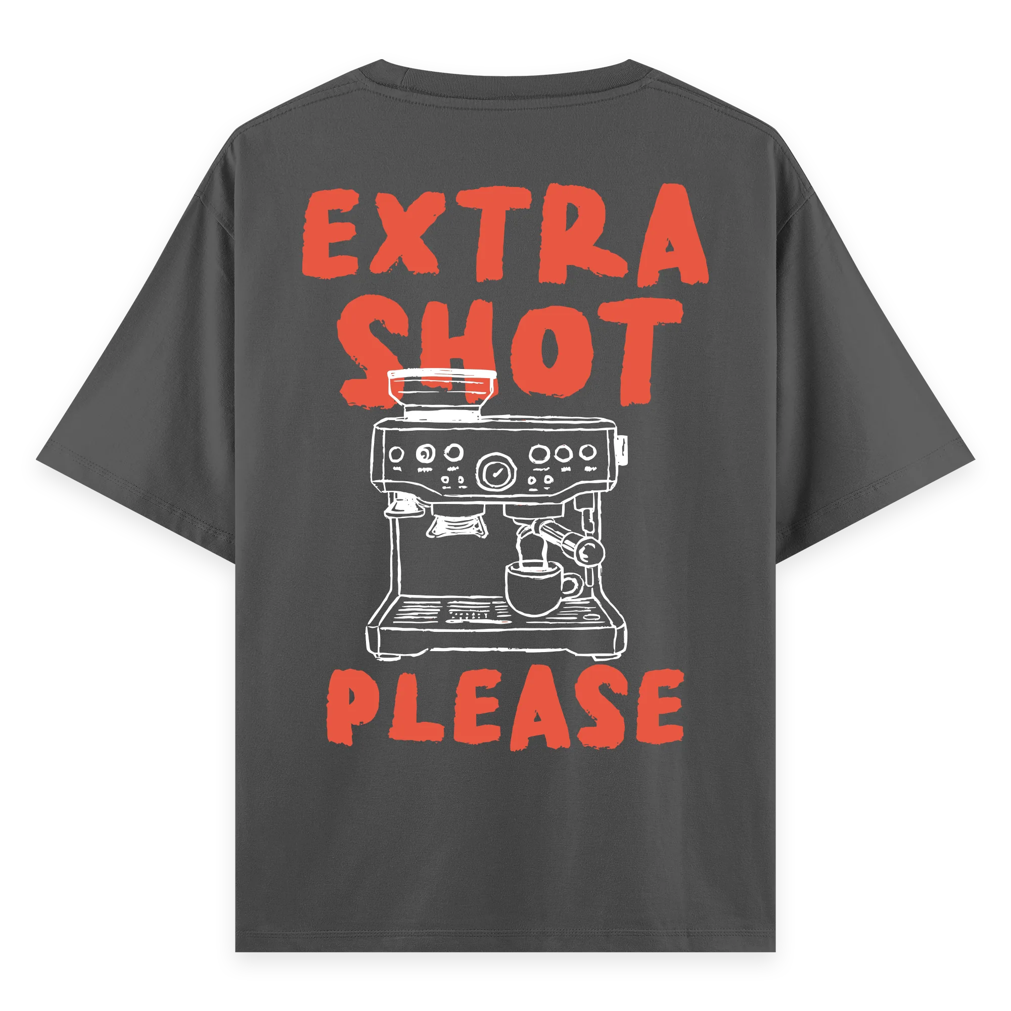 Extra Shot - Oversize Bol Kalıp T-shirt