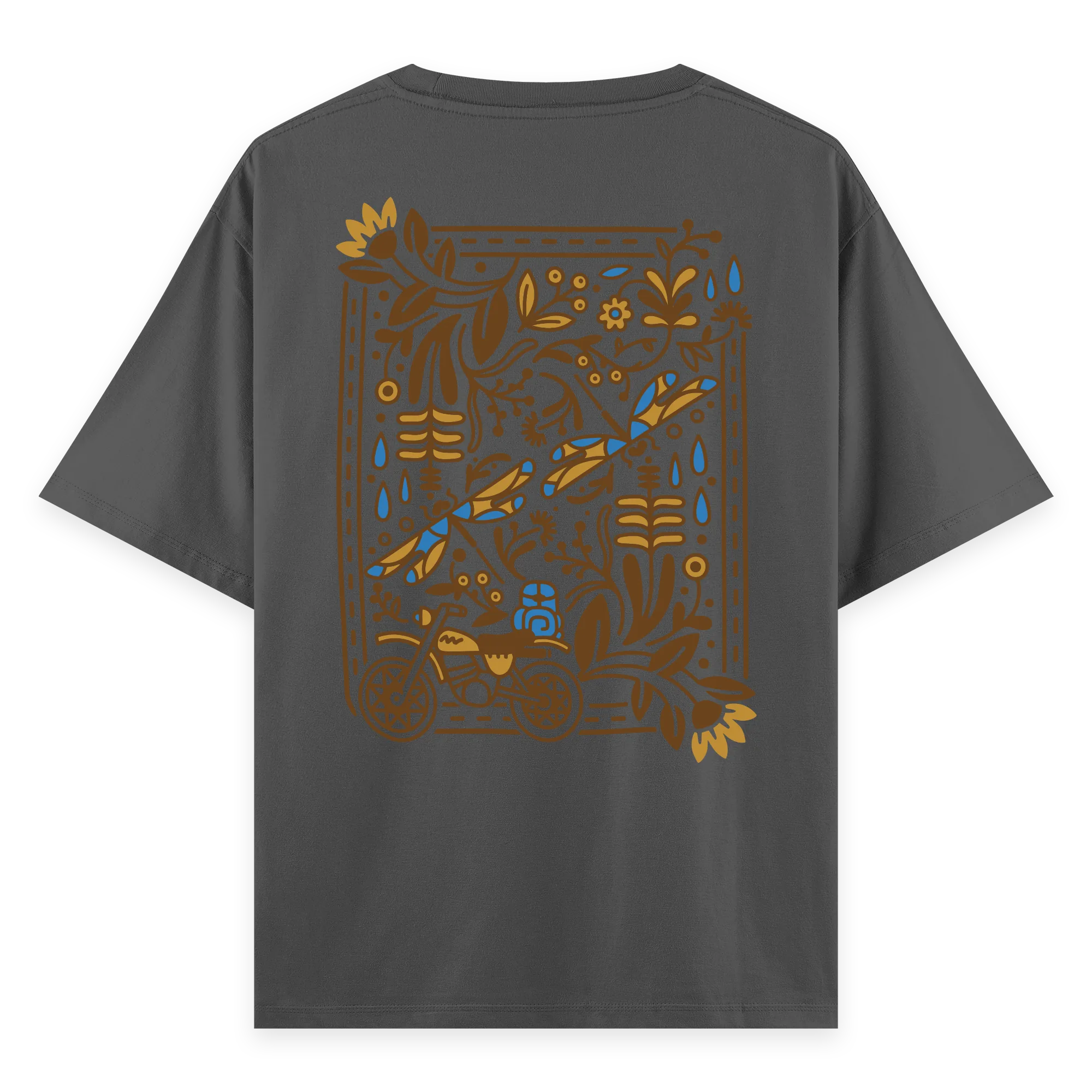 Wanderer - Oversize Bol Kalıp T-shirt