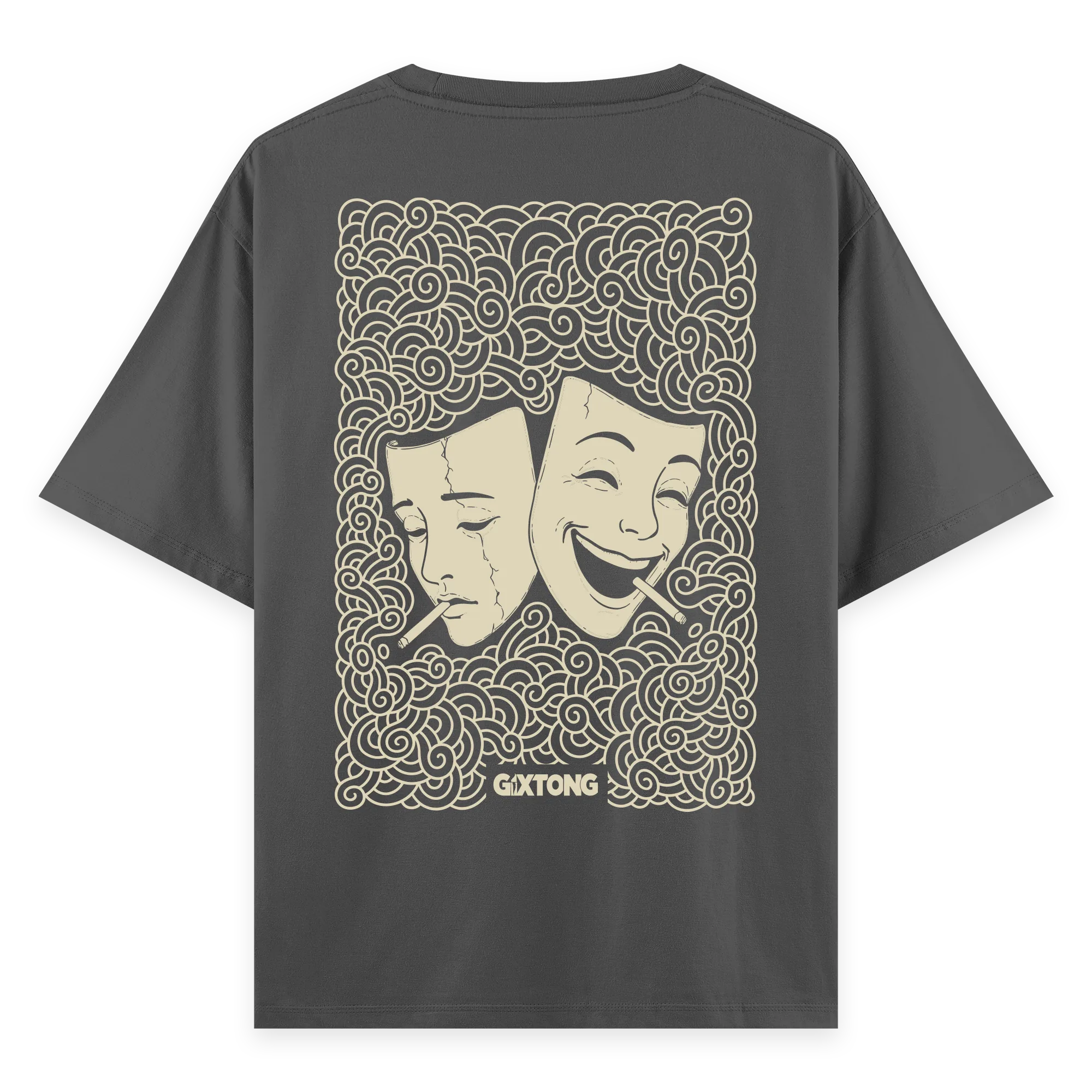 Mask II - Oversize Bol Kalıp T-shirt