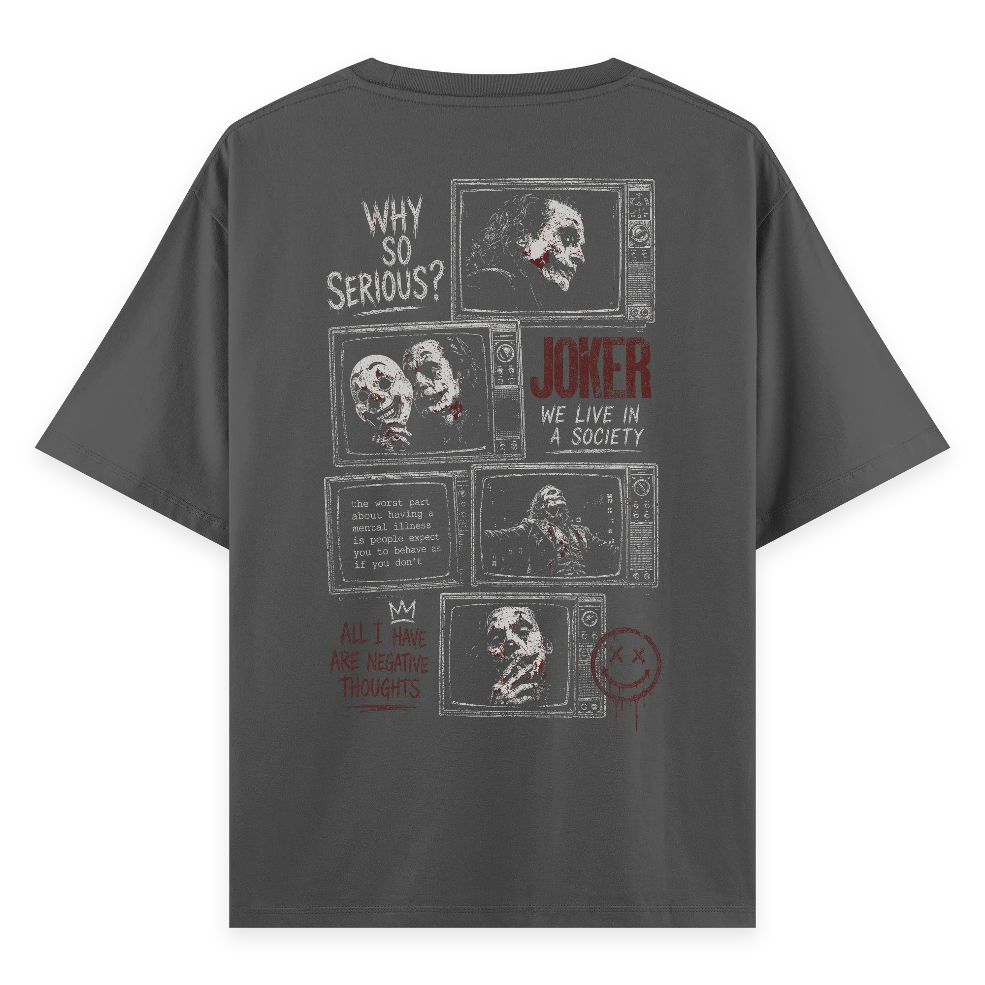 Joker II - Oversize Bol Kalıp T-shirt