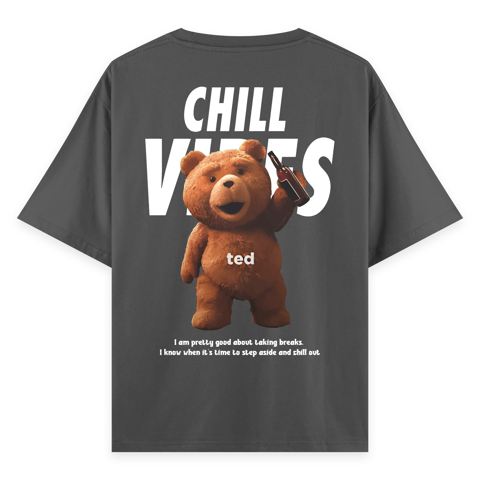 Ted Bear - Oversize Bol Kalıp T-shirt