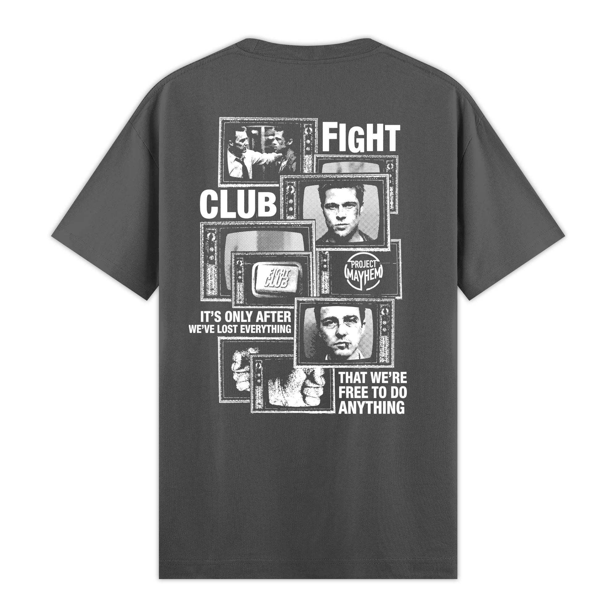 Fight Club - Regular Fit Kalıp T-shirt