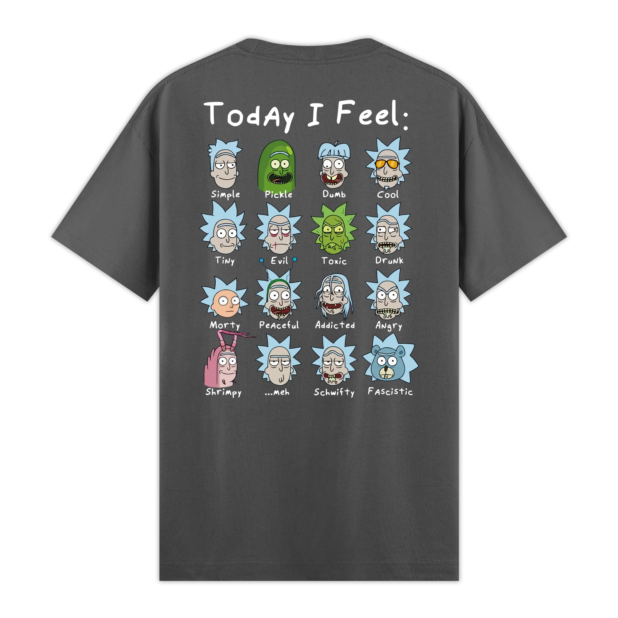 Rick's Routine - Regular Fit Kalıp T-shirt