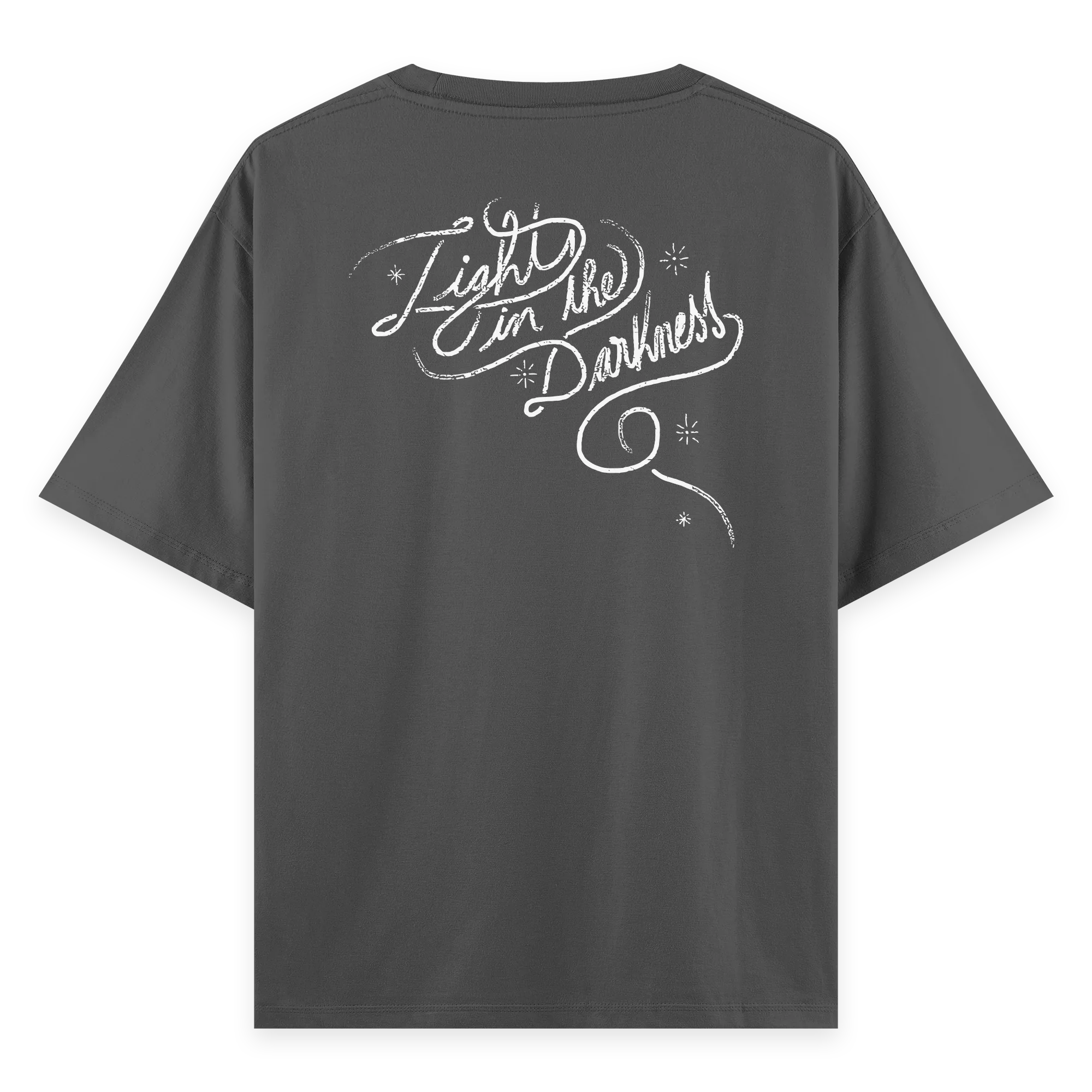 Karanlıktaki Işık - Oversize Bol Kalıp T-shirt
