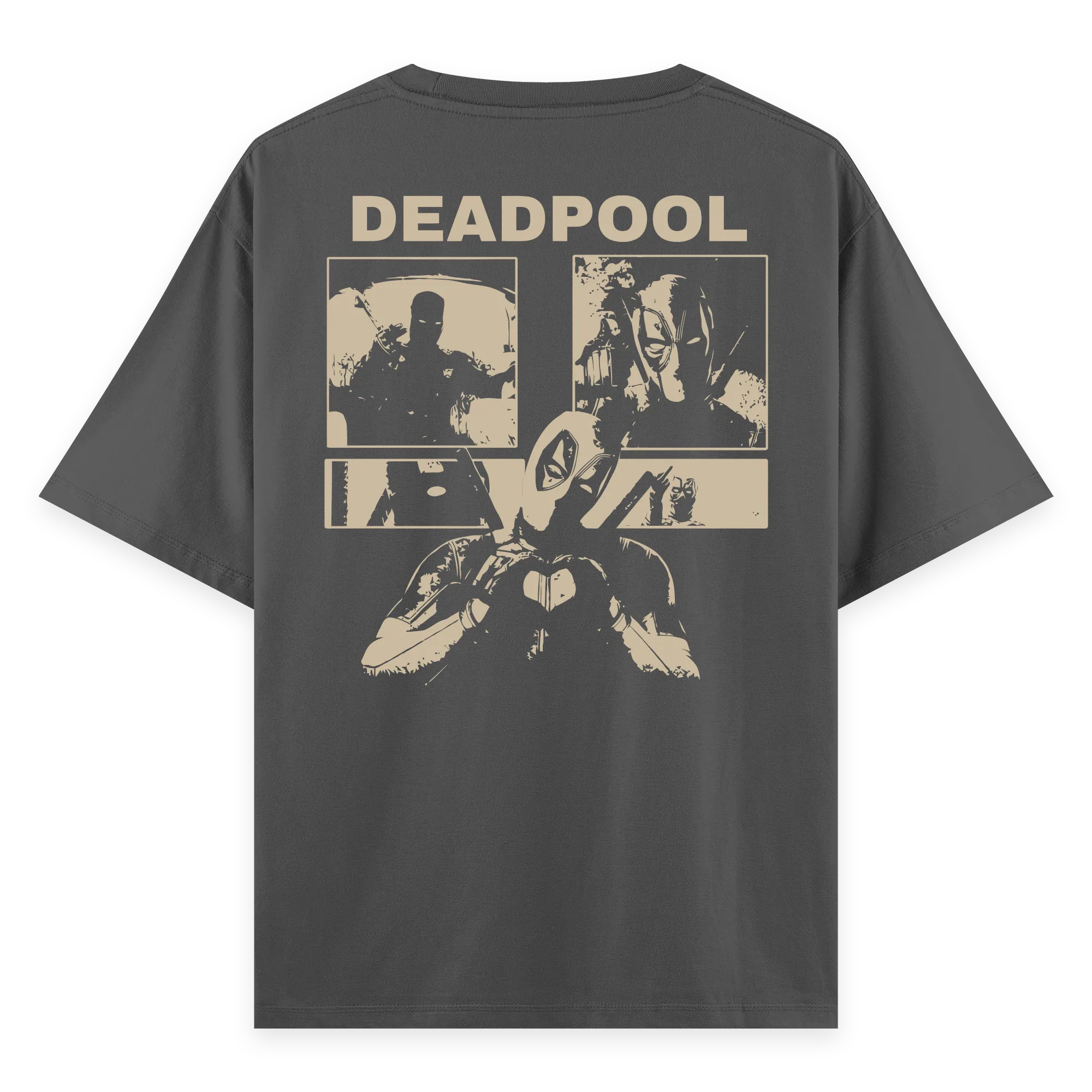 Deadpool - Oversize Bol Kalıp T-shirt