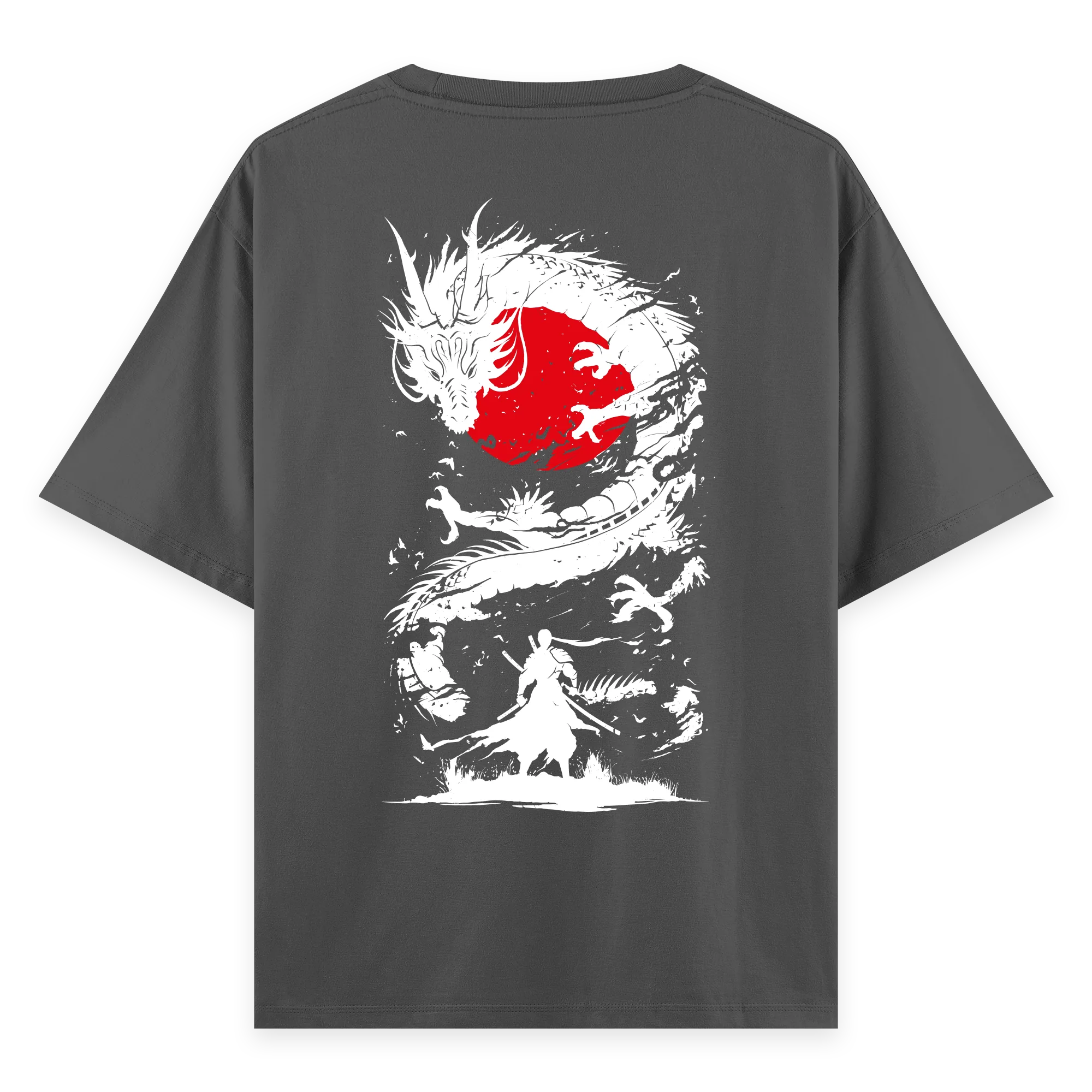 Rising Dragon - Oversize Bol Kalıp T-shirt