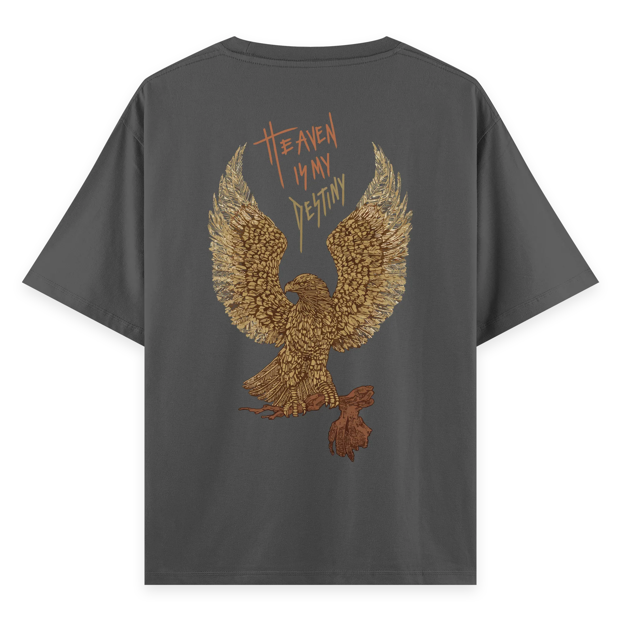 Eagle - Oversize Bol Kalıp T-shirt
