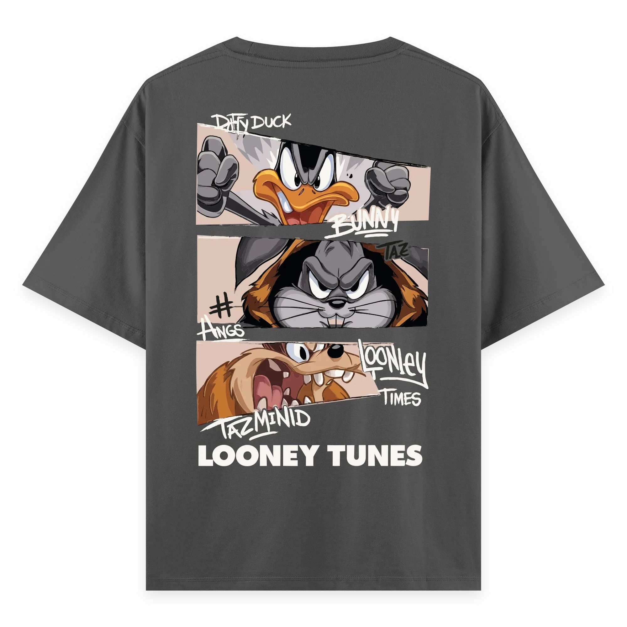 Looney Tunes - Oversize Bol Kalıp T-shirt