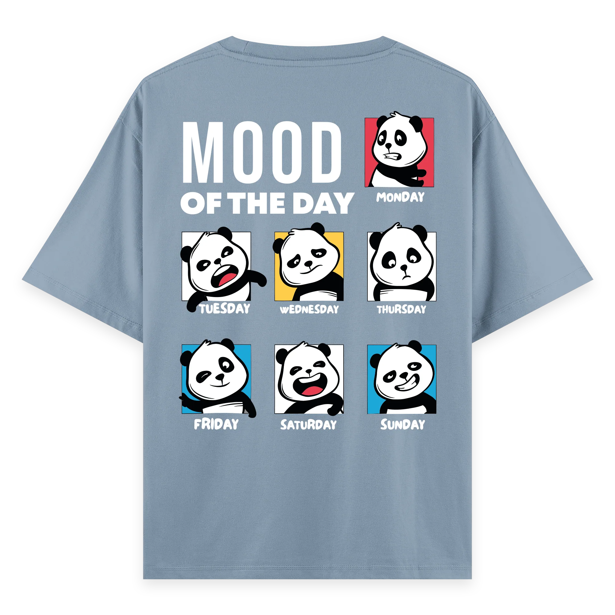 Mood Of The Day - Oversize Bol Kalıp T-shirt