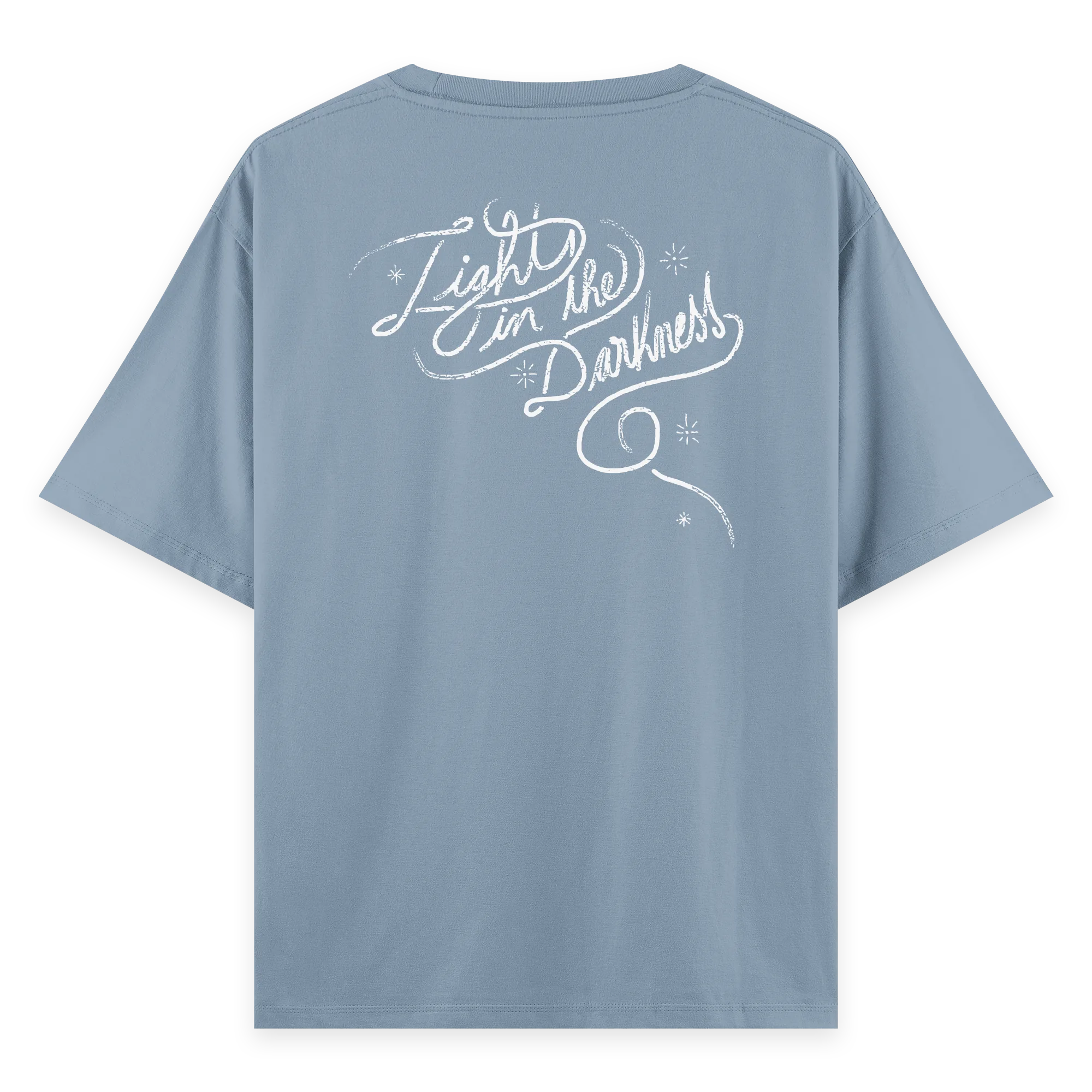 Karanlıktaki Işık - Oversize Bol Kalıp T-shirt
