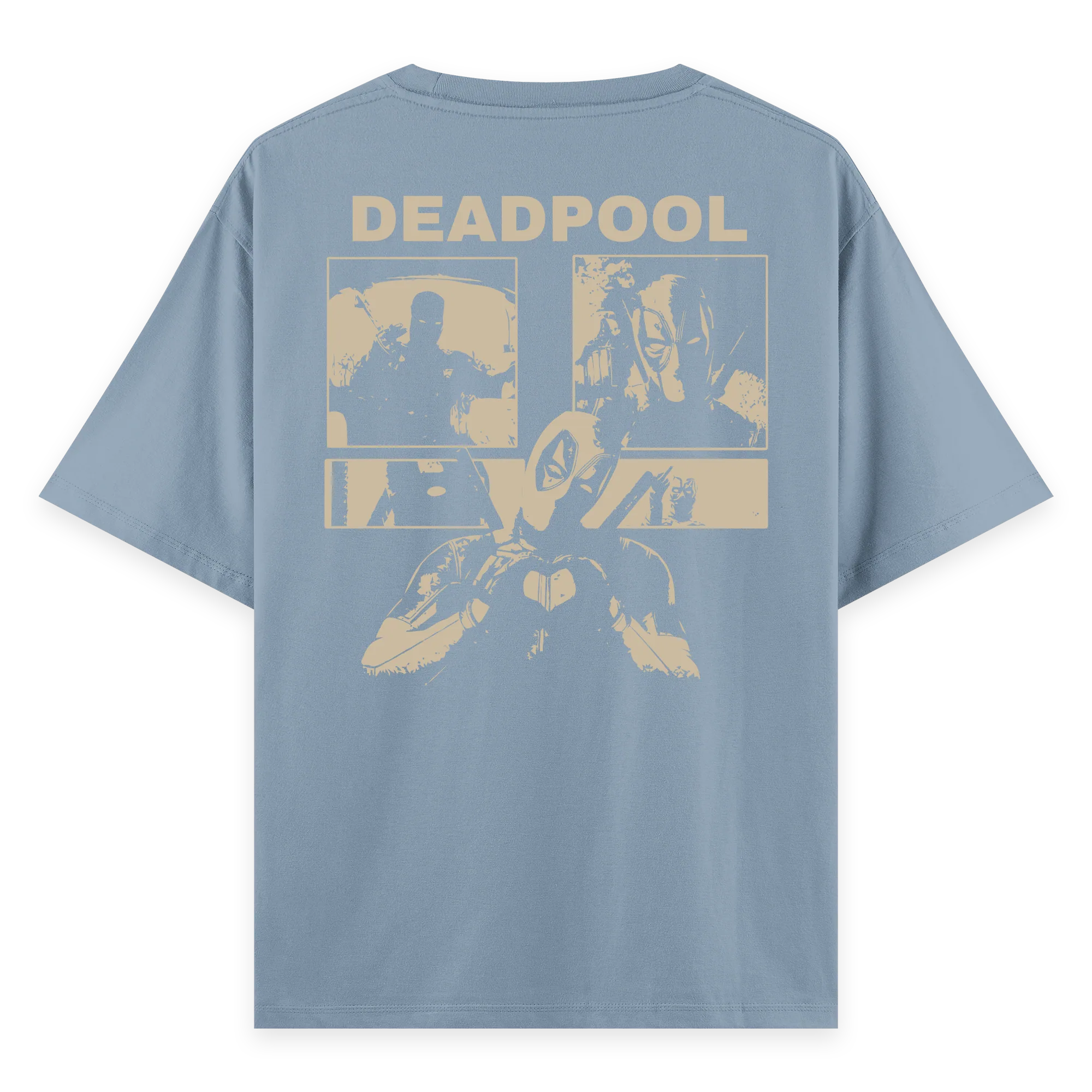 Deadpool - Oversize Bol Kalıp T-shirt