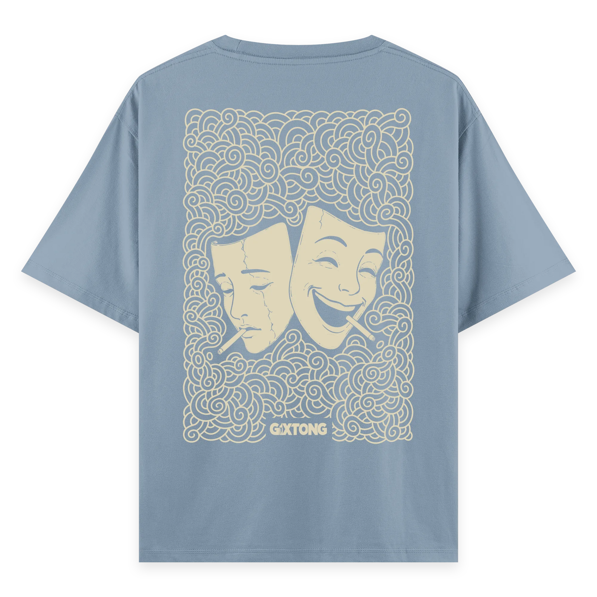 Mask II - Oversize Bol Kalıp T-shirt