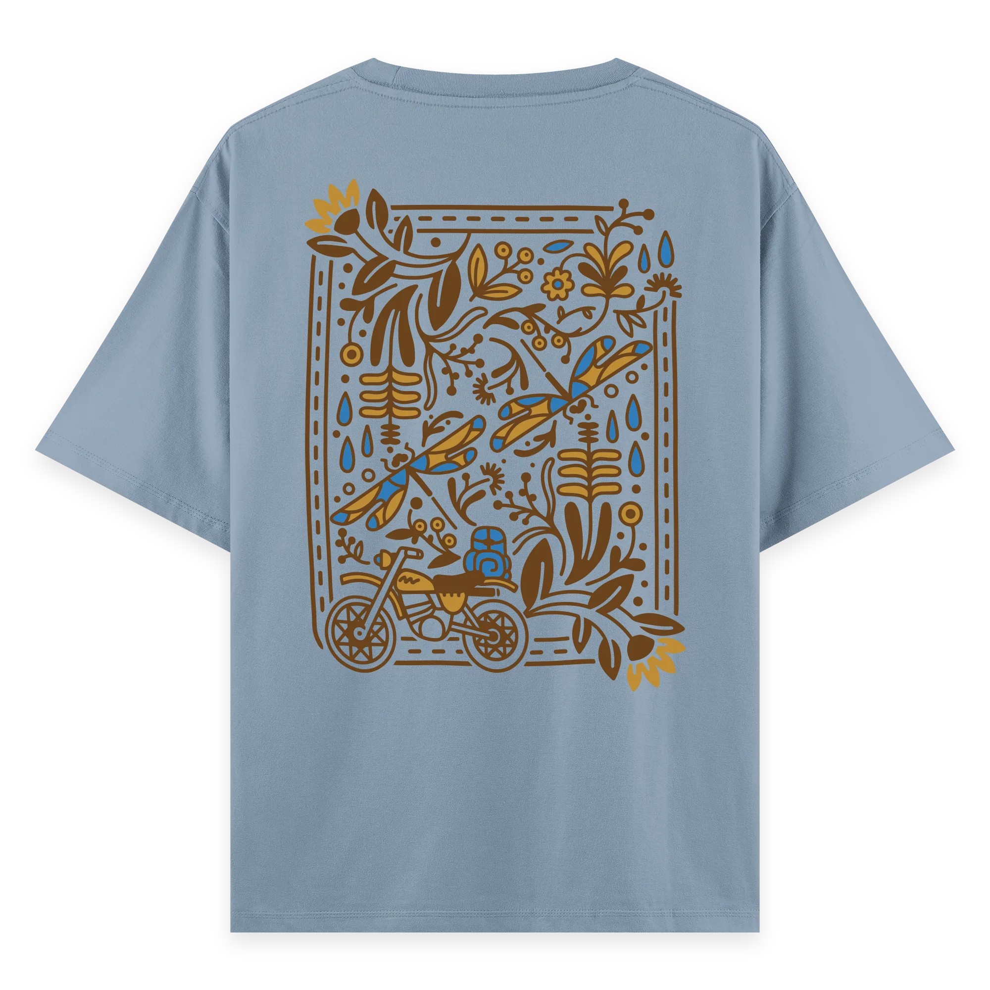 Wanderer - Oversize Bol Kalıp T-shirt