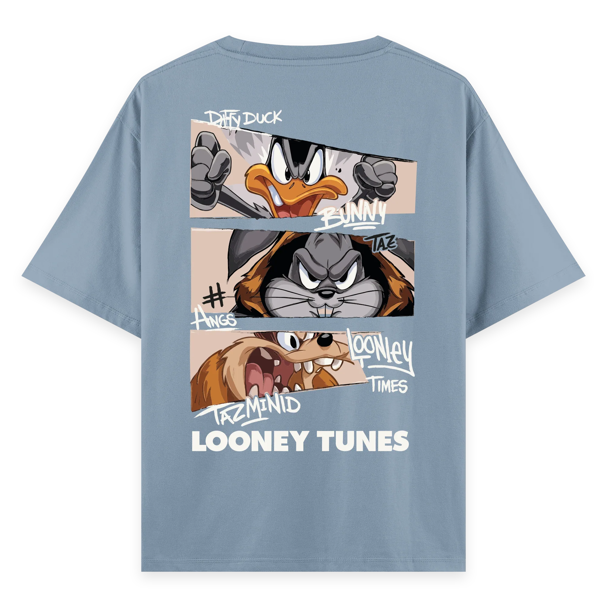 Looney Tunes - Oversize Bol Kalıp T-shirt
