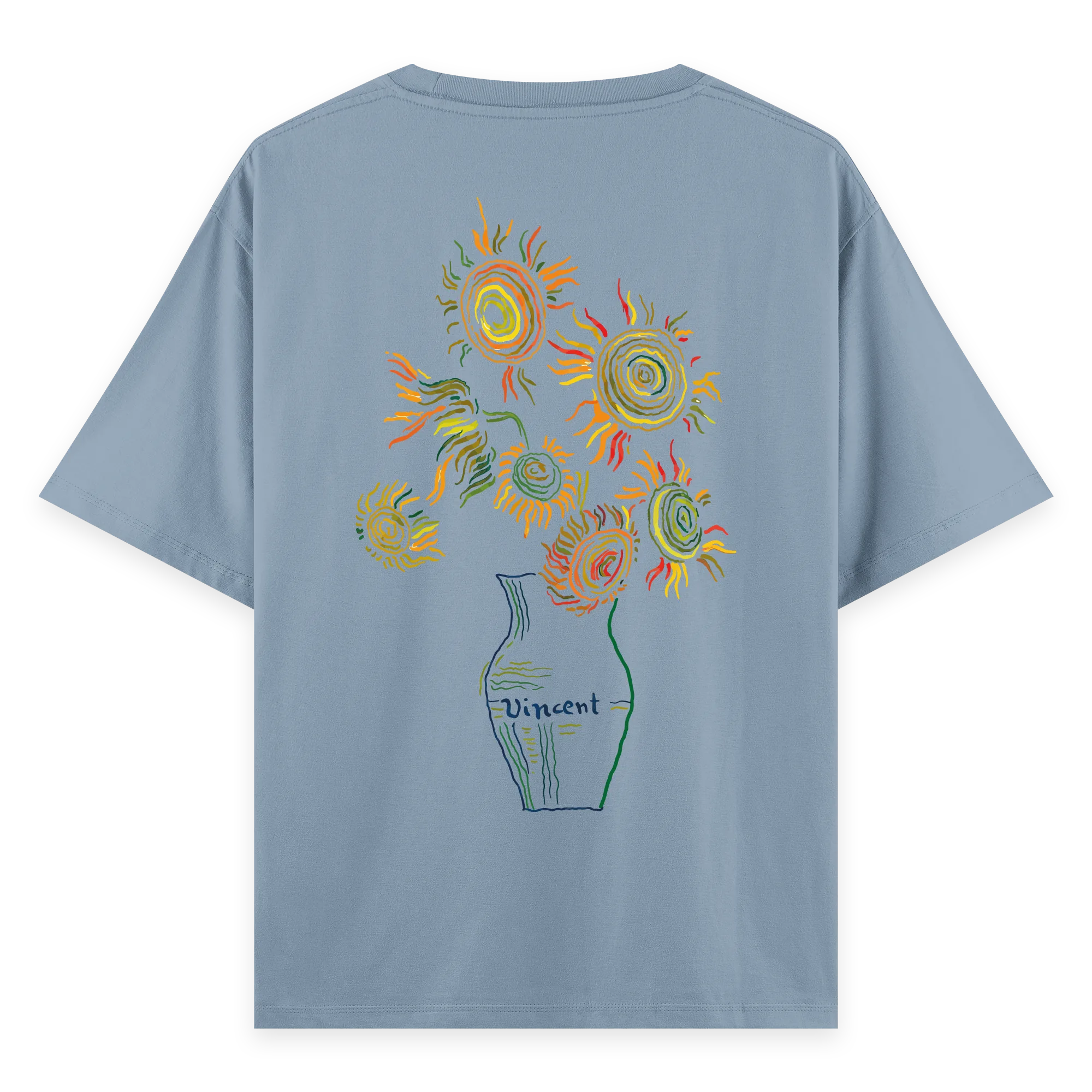 Vincent - Oversize Bol Kalıp T-shirt