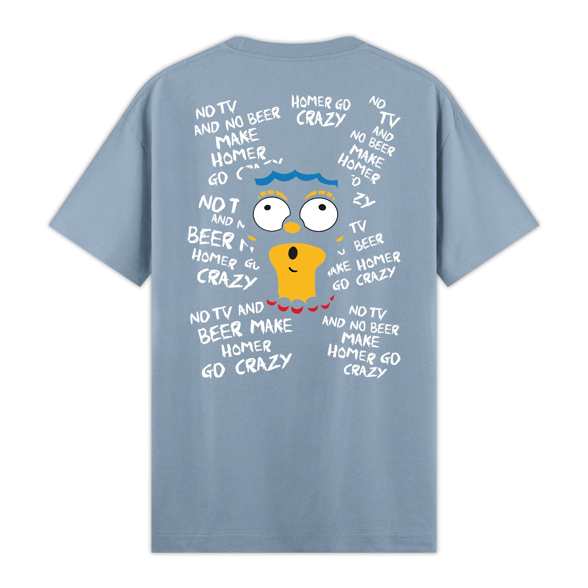Crazy Homer - Regular Fit Kalıp T-shirt