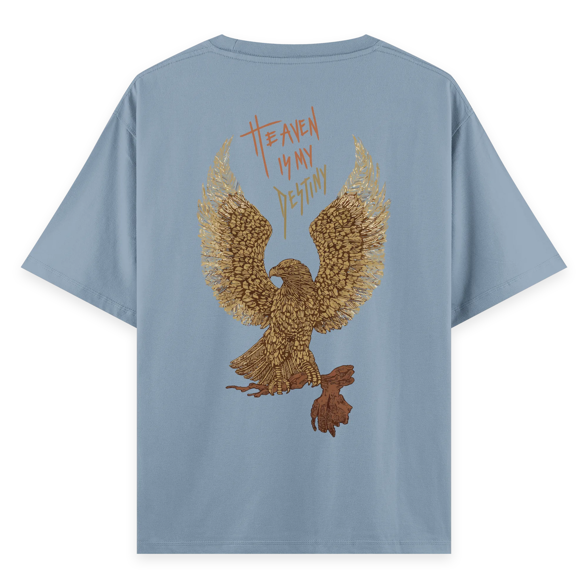 Eagle - Oversize Bol Kalıp T-shirt