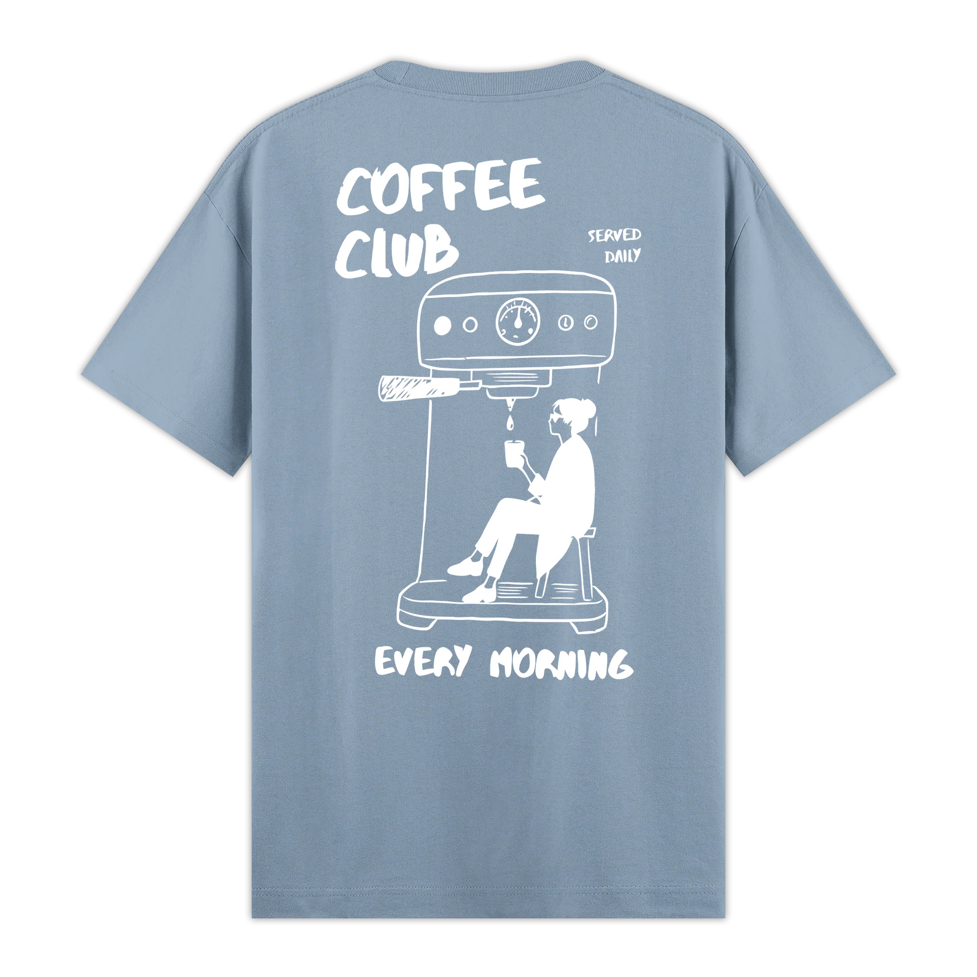 Coffee Club - Regular Fit Kalıp T-shirt
