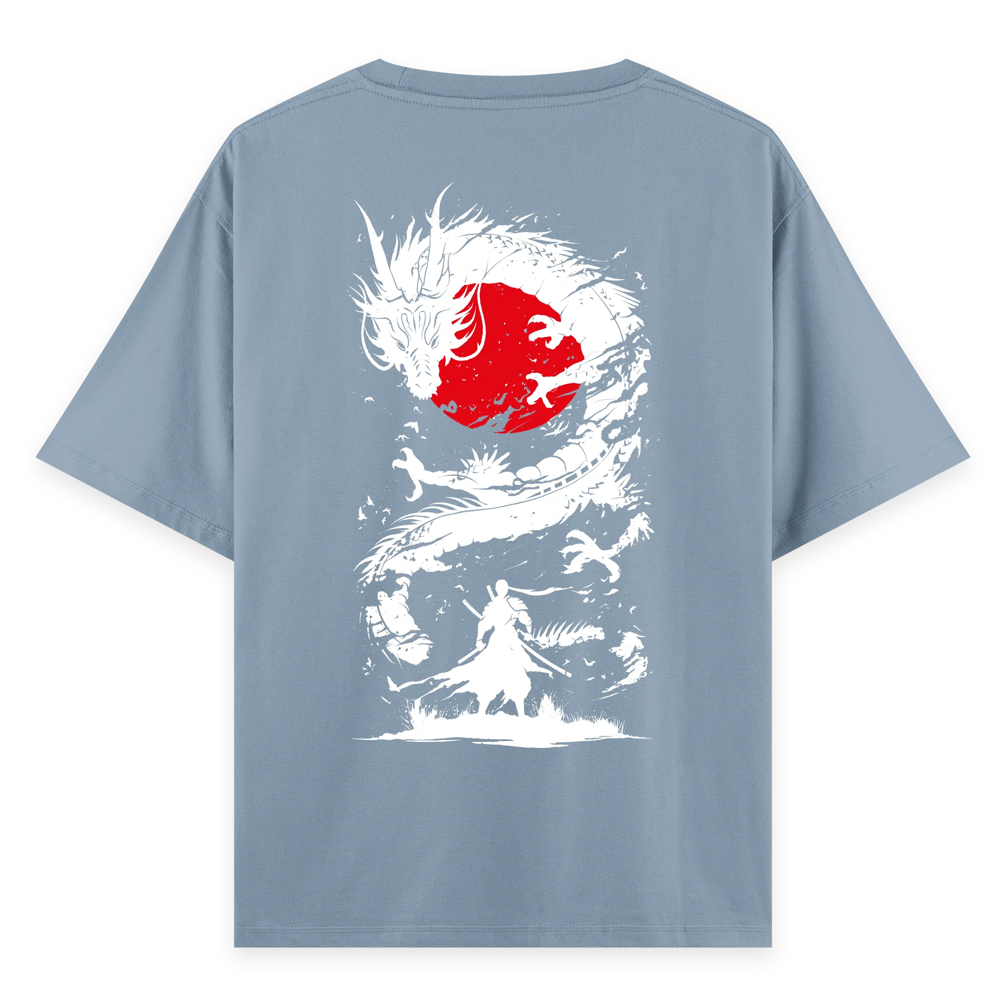 Rising Dragon - Oversize Bol Kalıp T-shirt