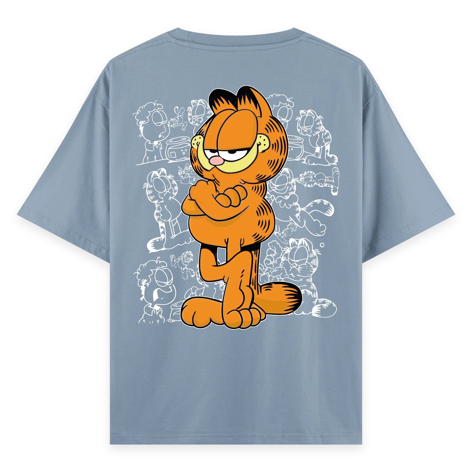 Garfield - Oversize Bol Kalıp T-shirt