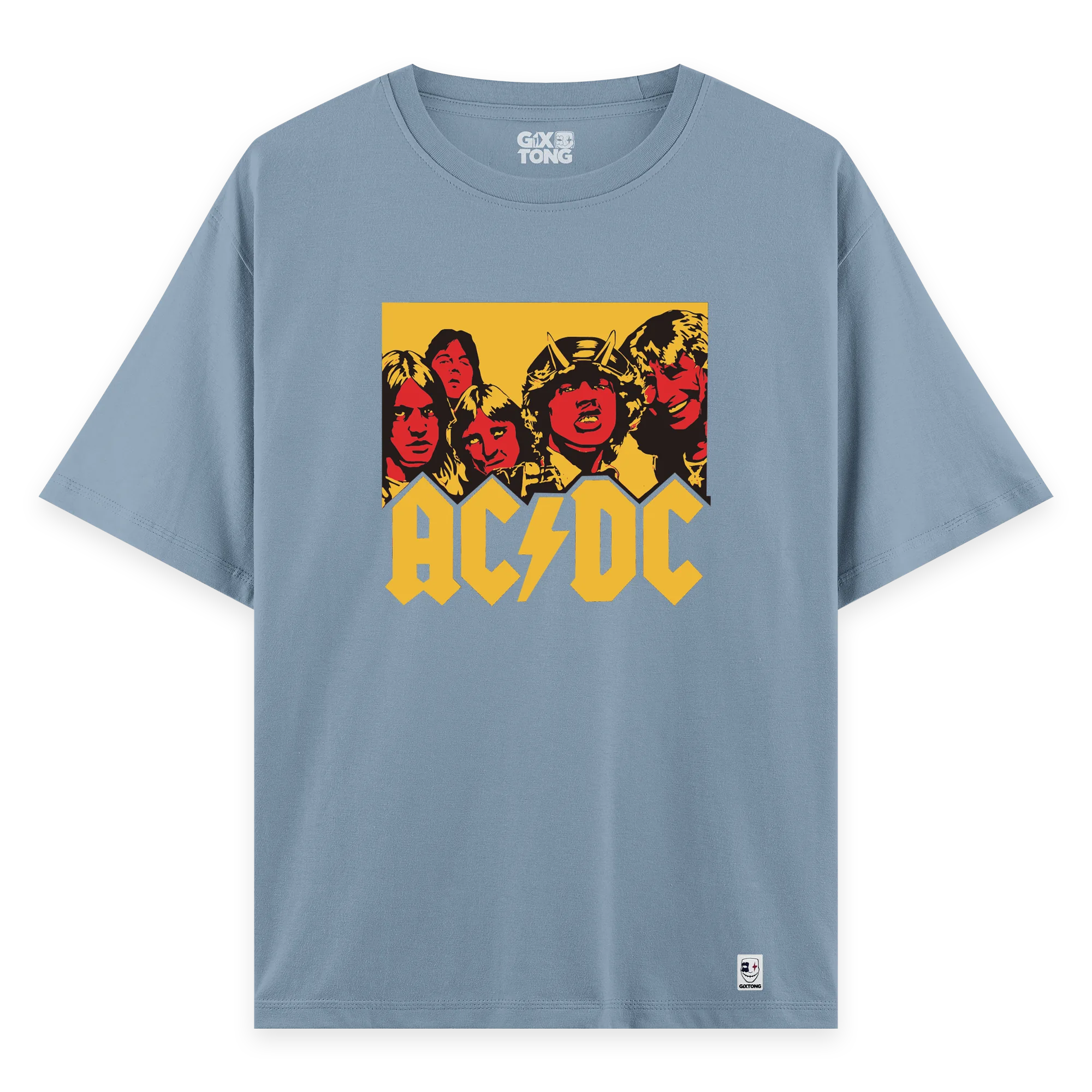 ACDC - Oversize Bol Kalıp T-shirt