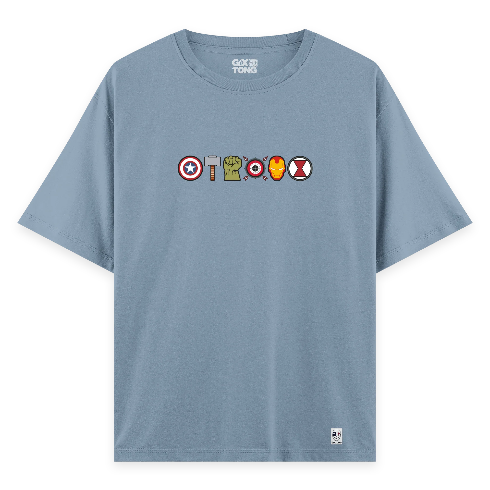 Avengers - Oversize Bol Kalıp T-shirt