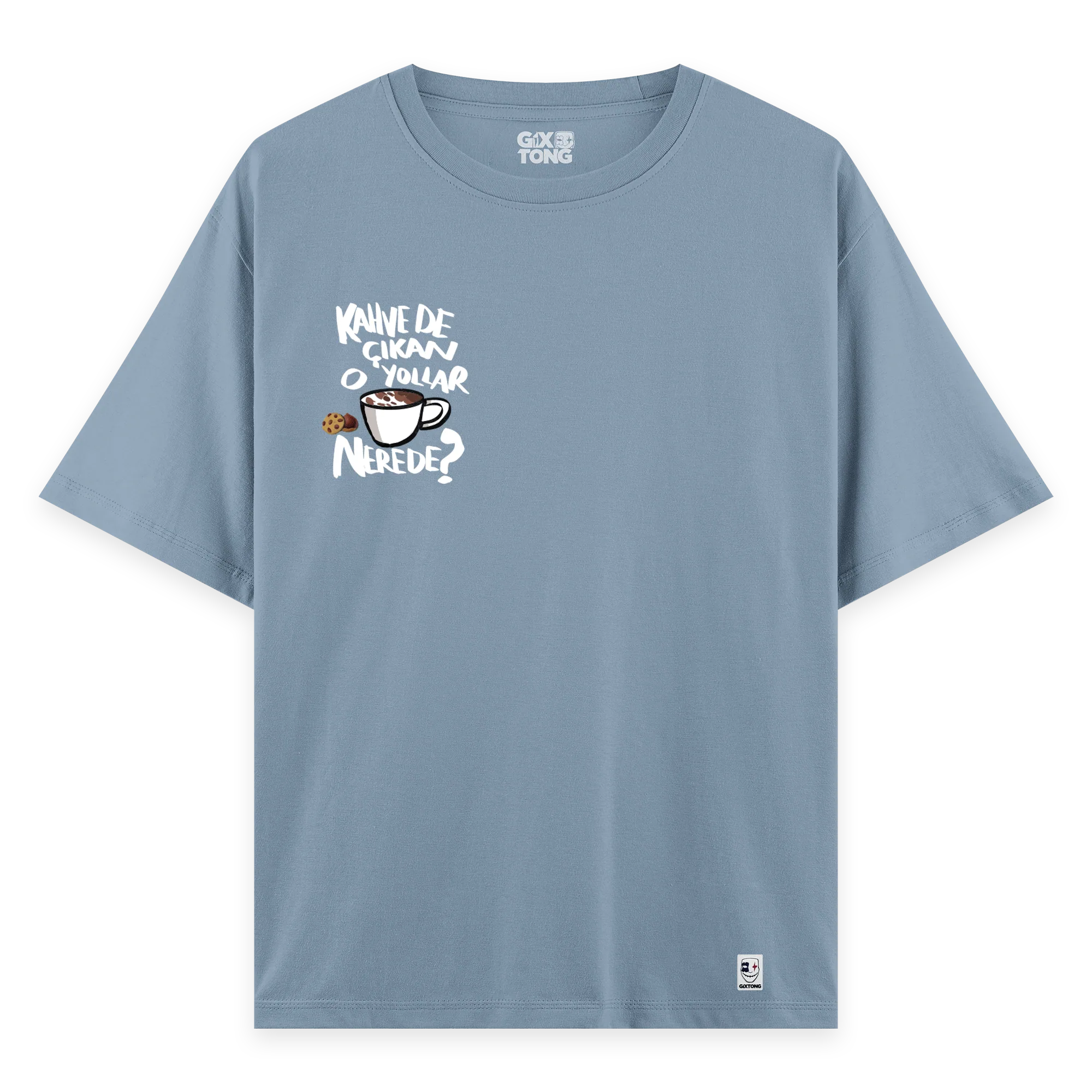 Nerede - Oversize Bol Kalıp T-shirt