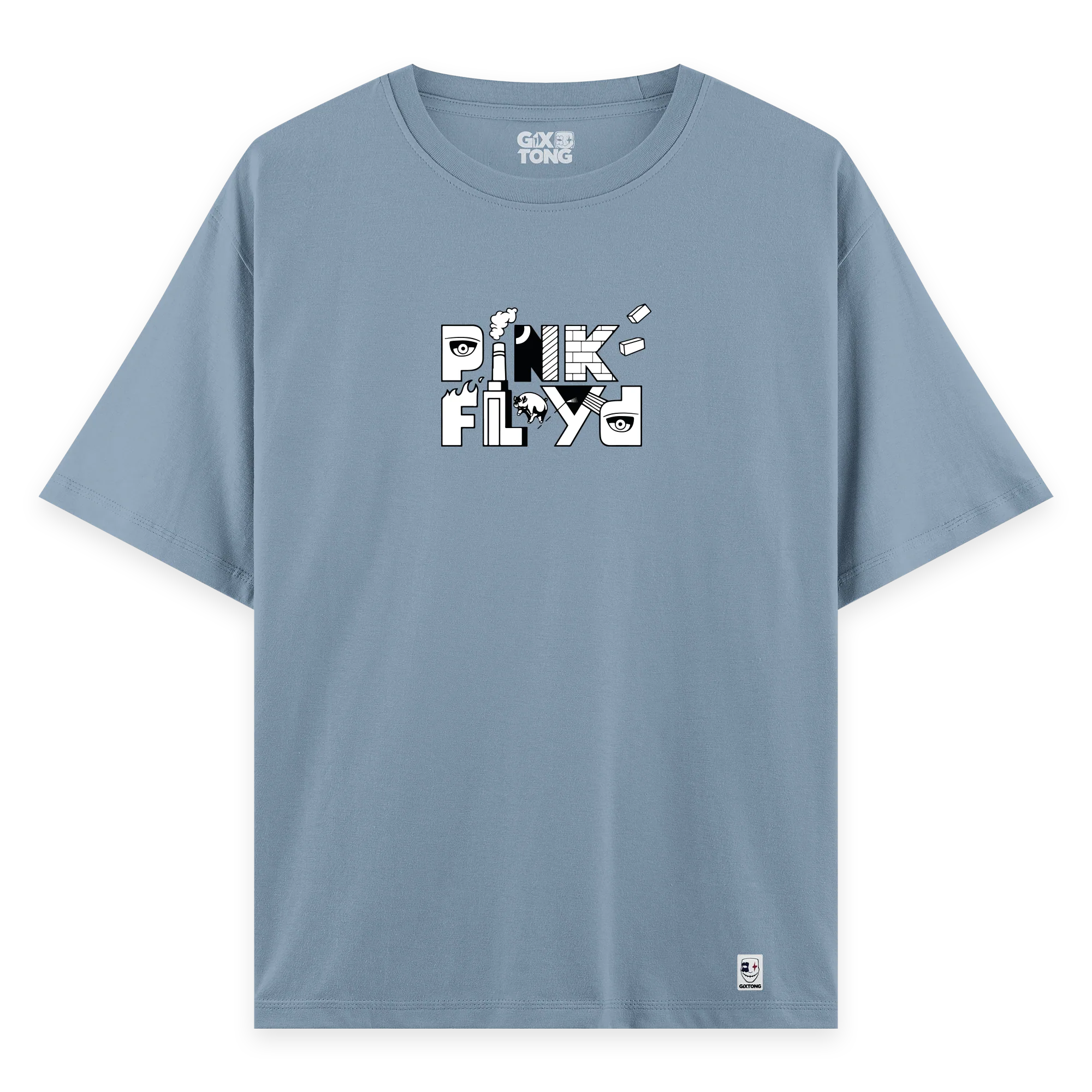 Pink Floyd - Oversize Bol Kalıp T-shirt