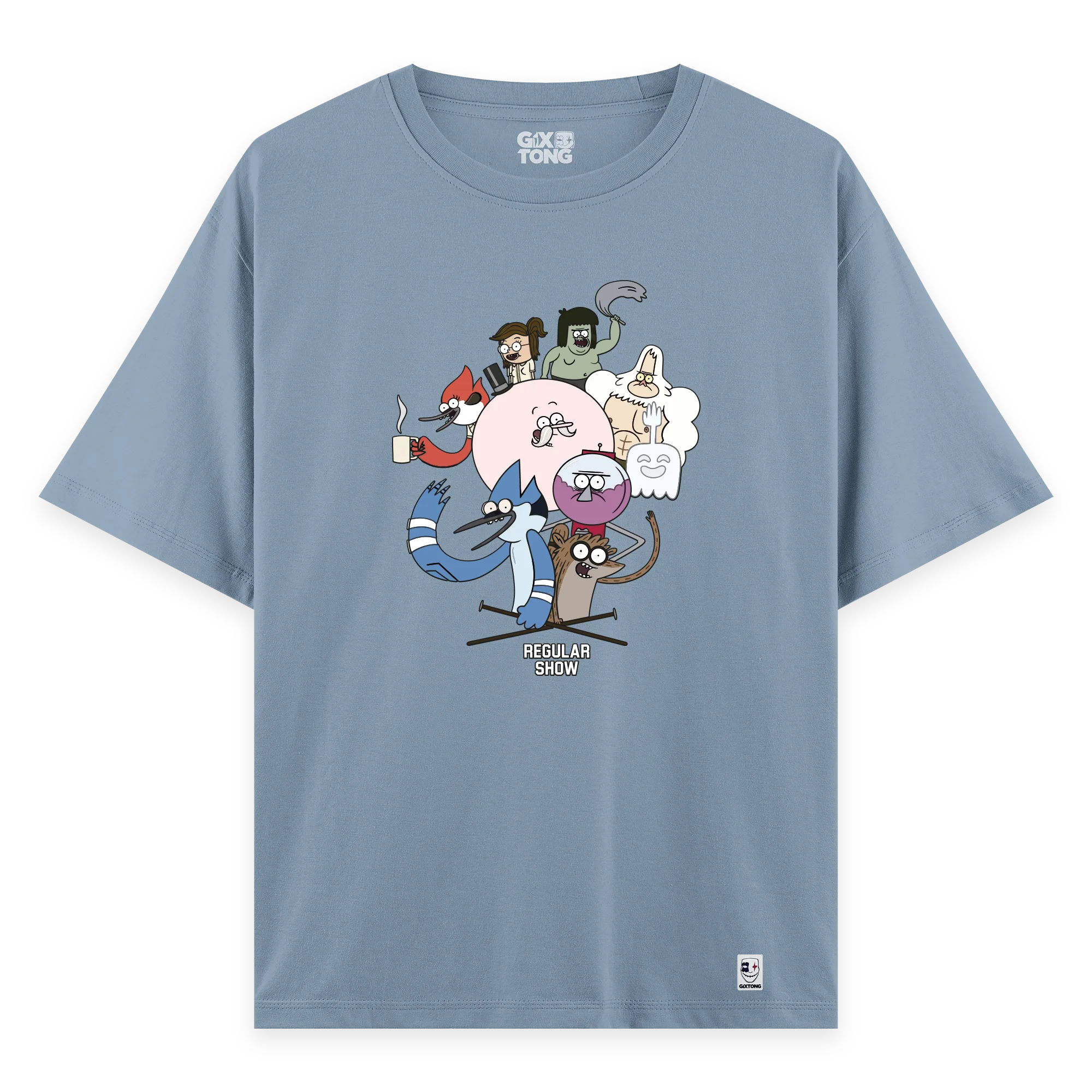 Regular Show - Oversize Bol Kalıp T-shirt