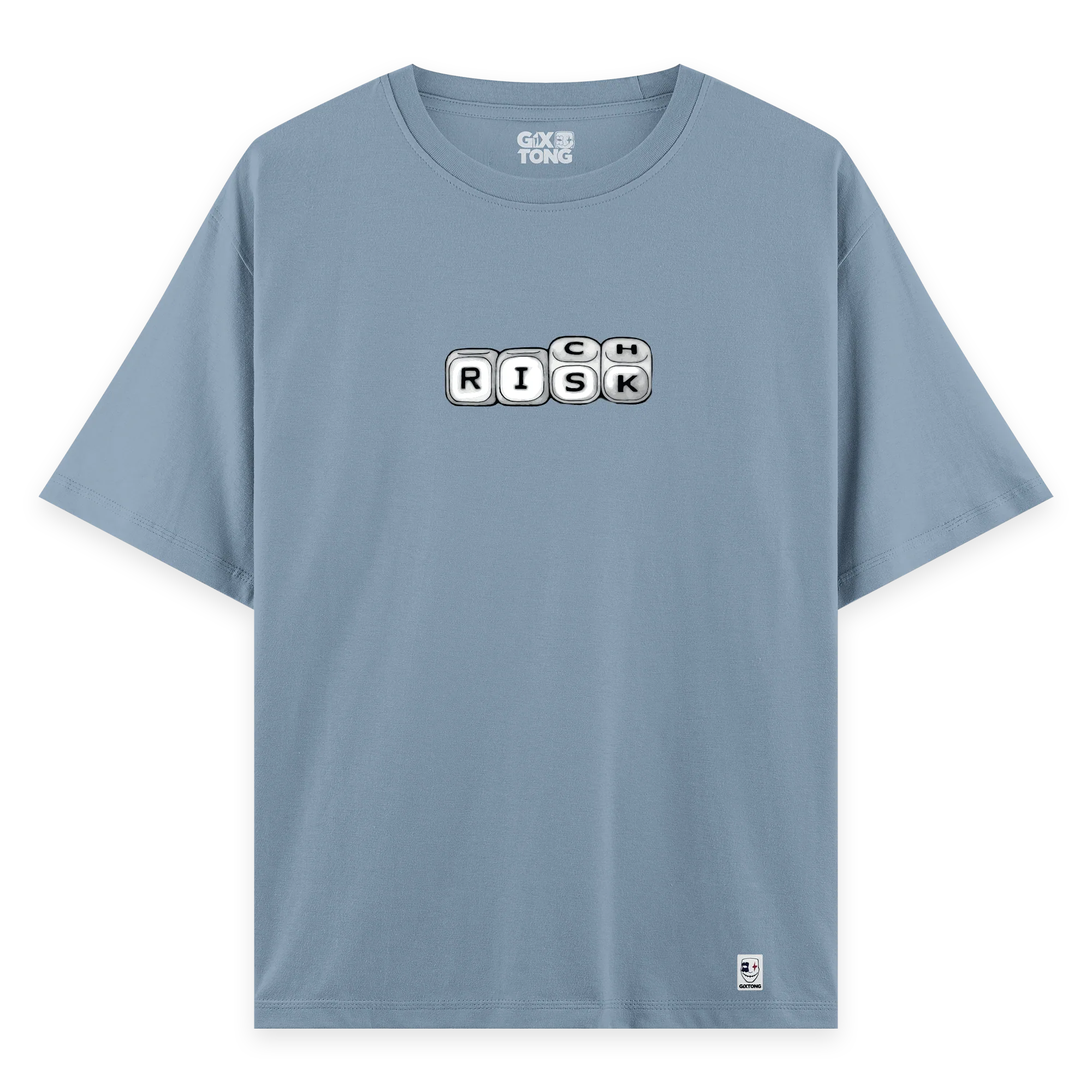 Risk - Oversize Bol Kalıp T-shirt