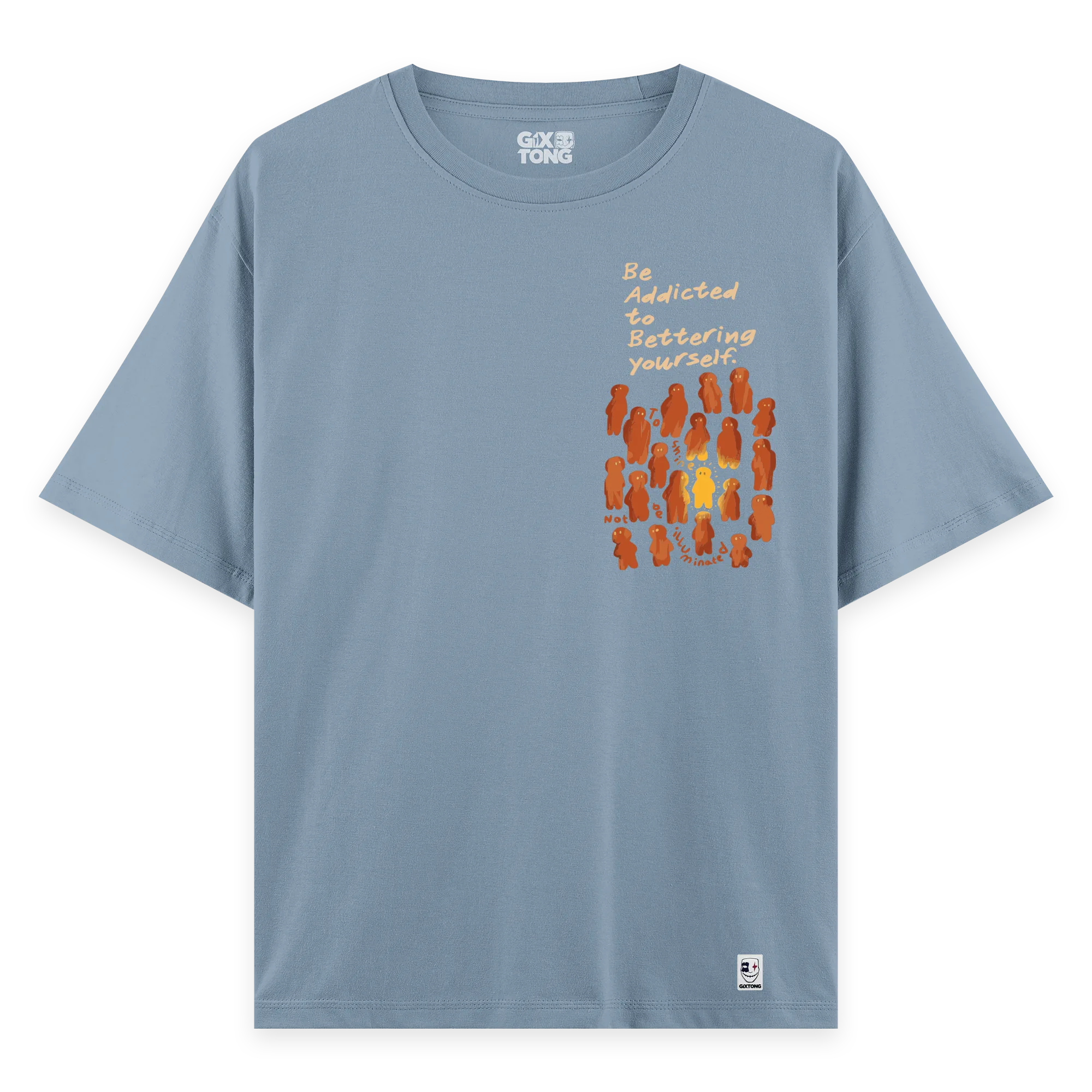 Illuminate - Oversize Bol Kalıp T-shirt