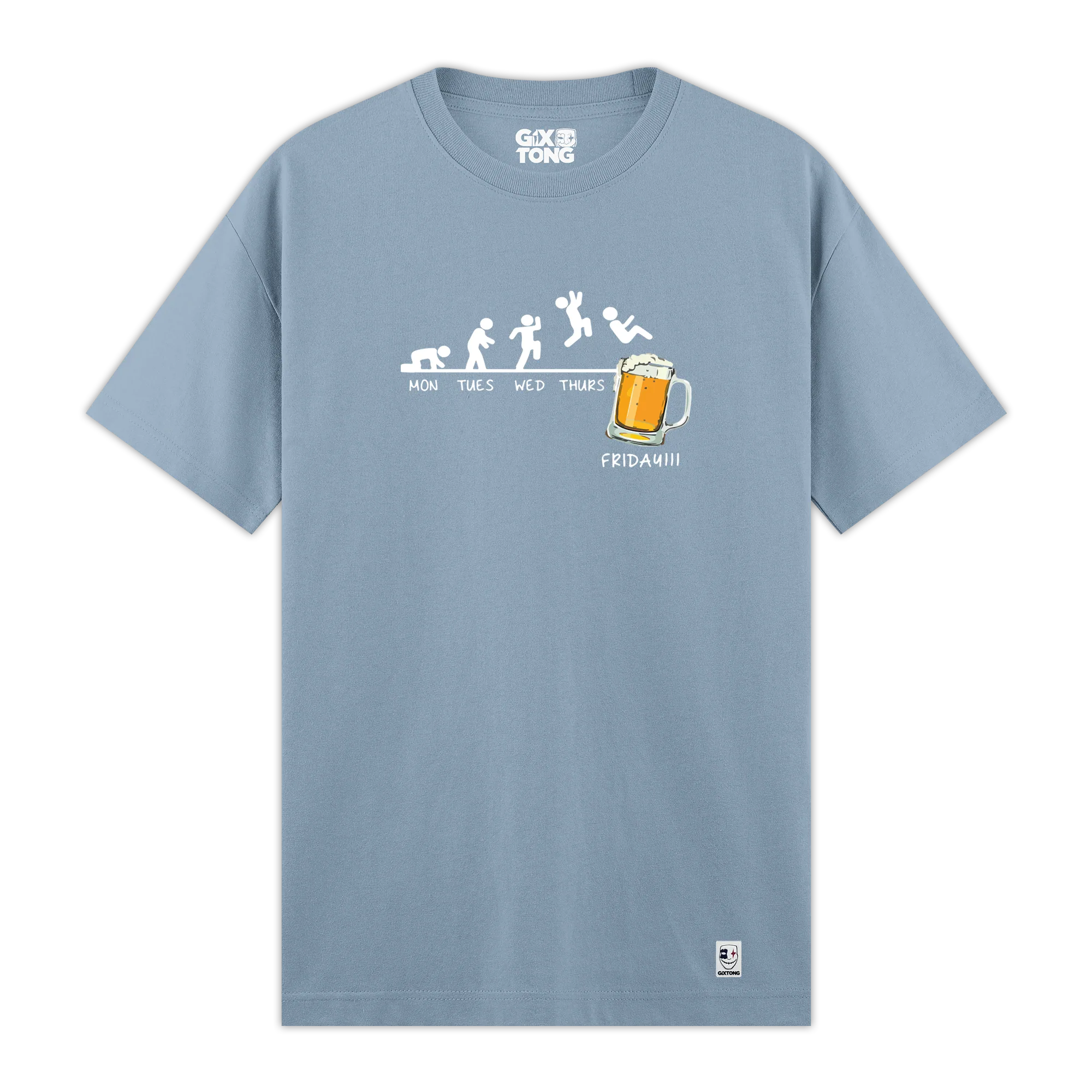Friday Beer - Regular Fit Kalıp T-shirt