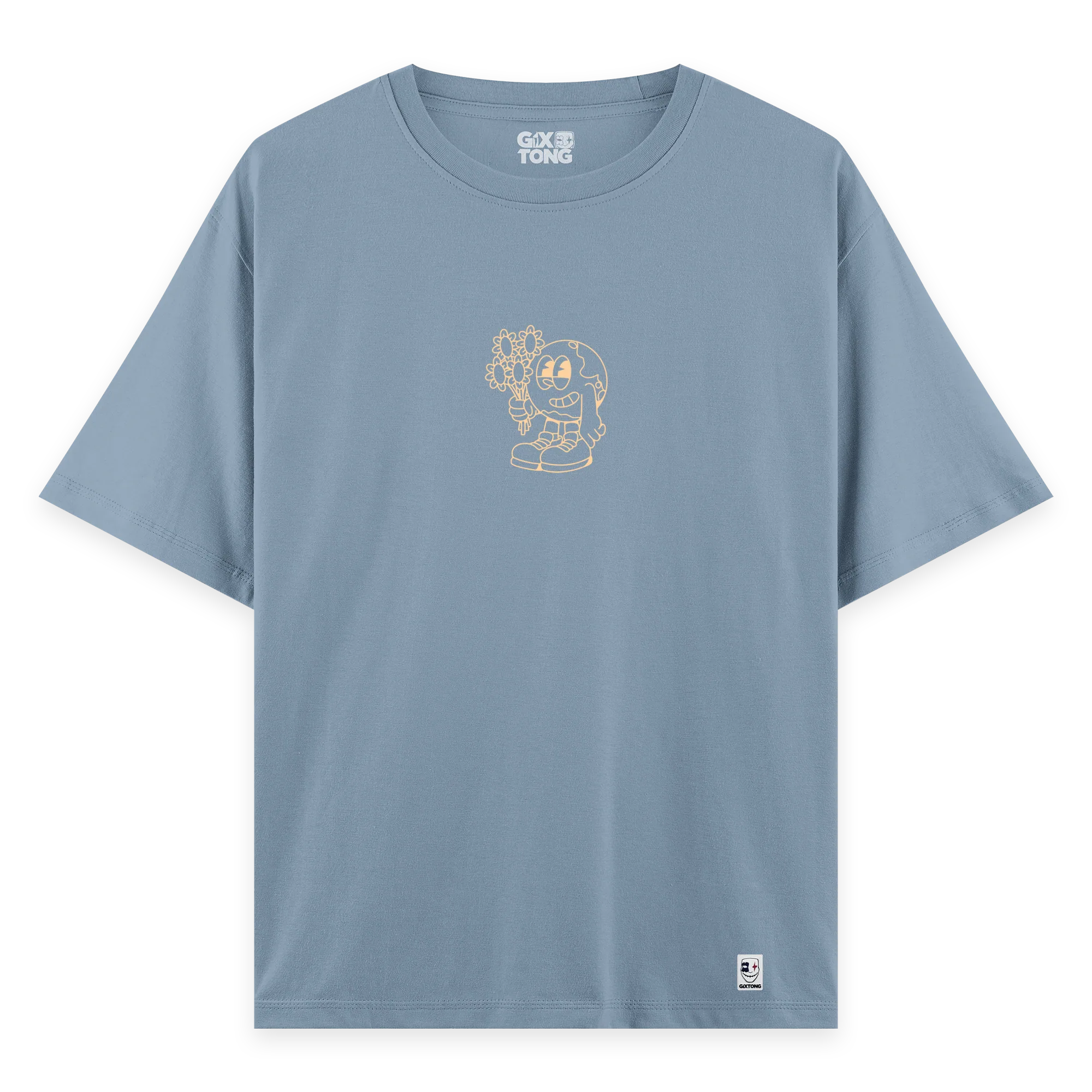Smile - Oversize Bol Kalıp T-shirt