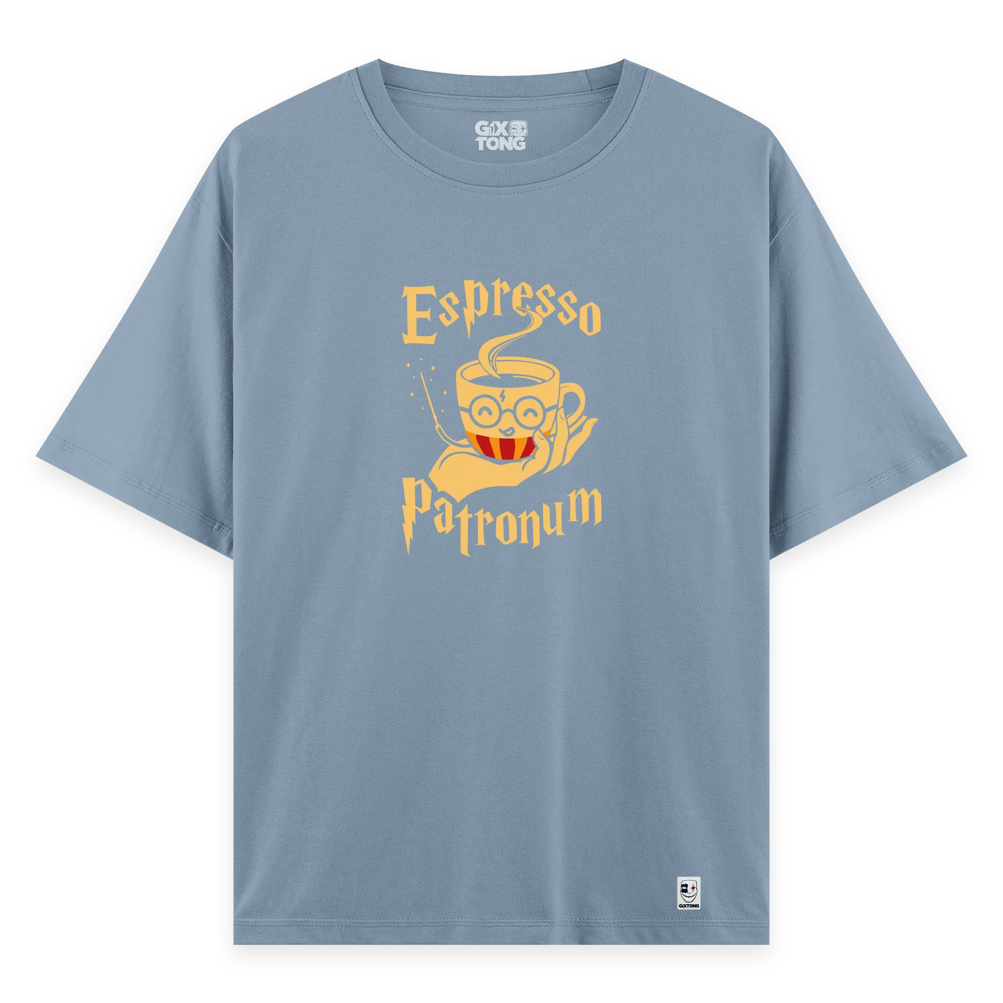 Espresso Patronum - Oversize Bol Kalıp T-shirt