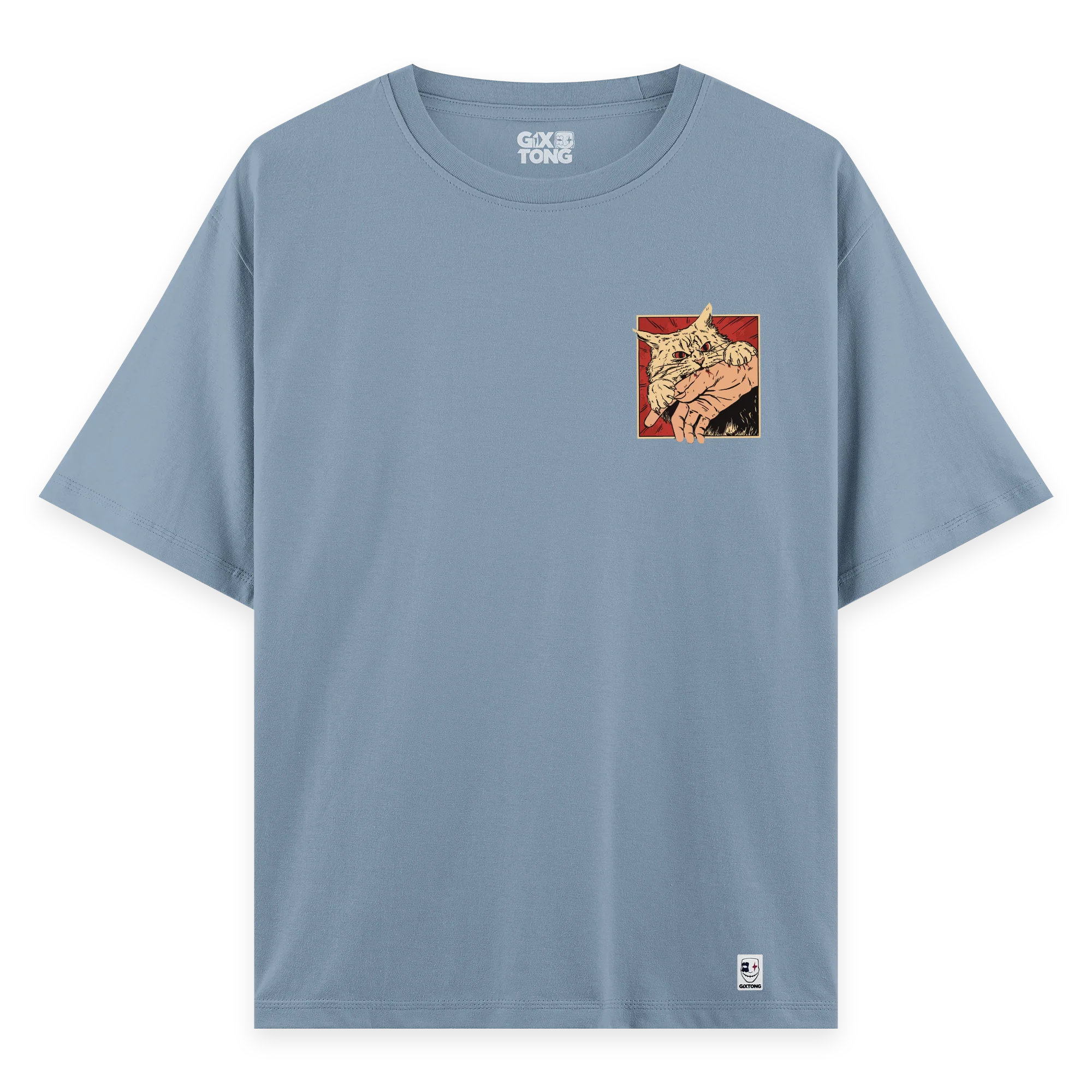 Attack - Oversize Bol Kalıp T-shirt