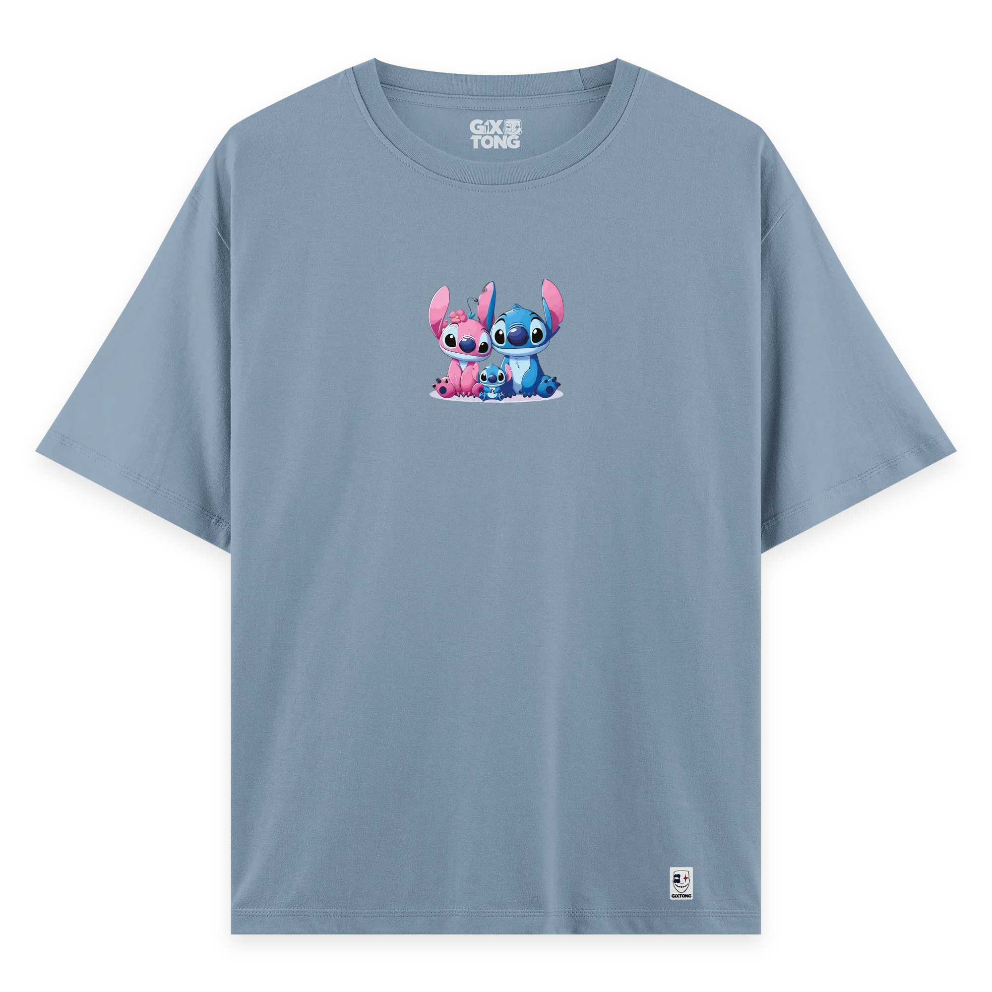 Stitc Family - Oversize Bol Kalıp T-shirt