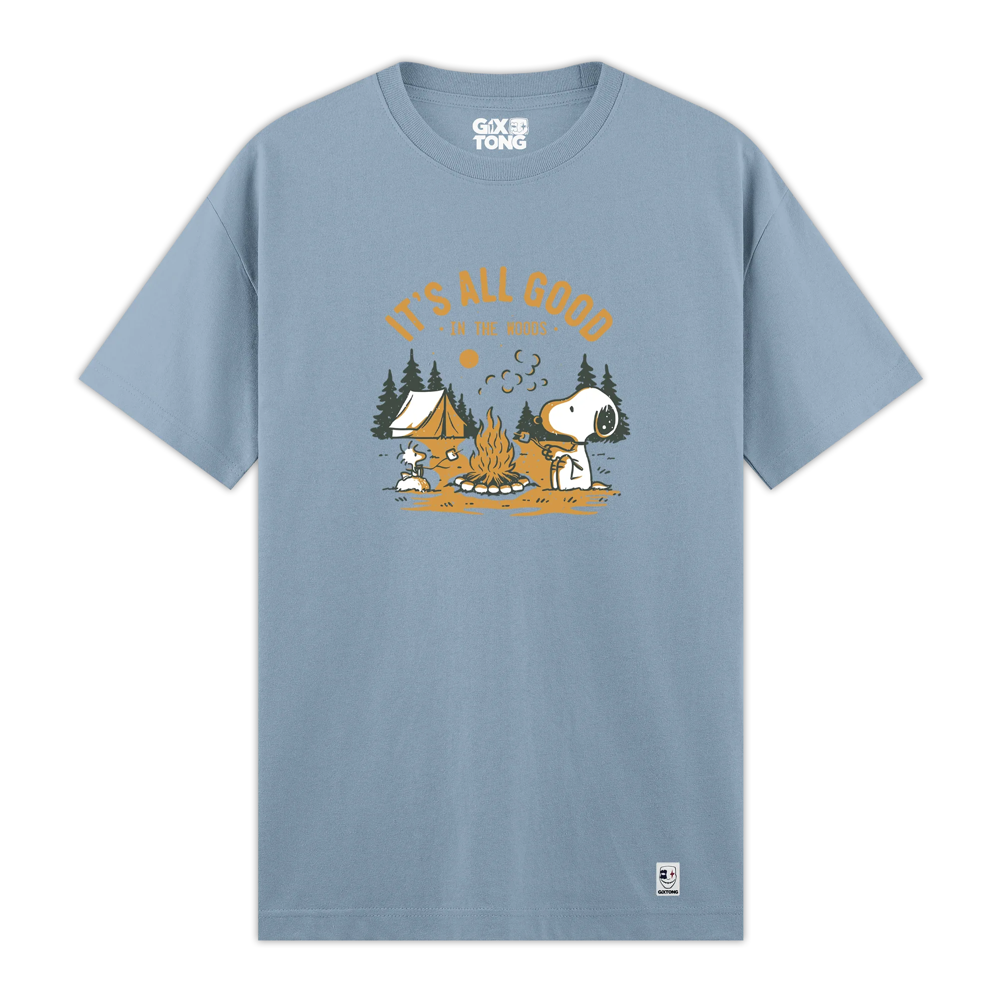 Camp Snoopy - Regular Fit Kalıp T-shirt