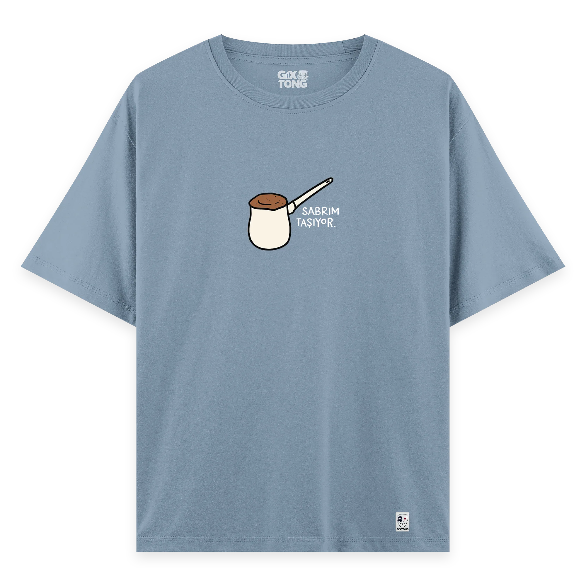 Sabrım Taşıyor - Oversize Bol Kalıp T-shirt