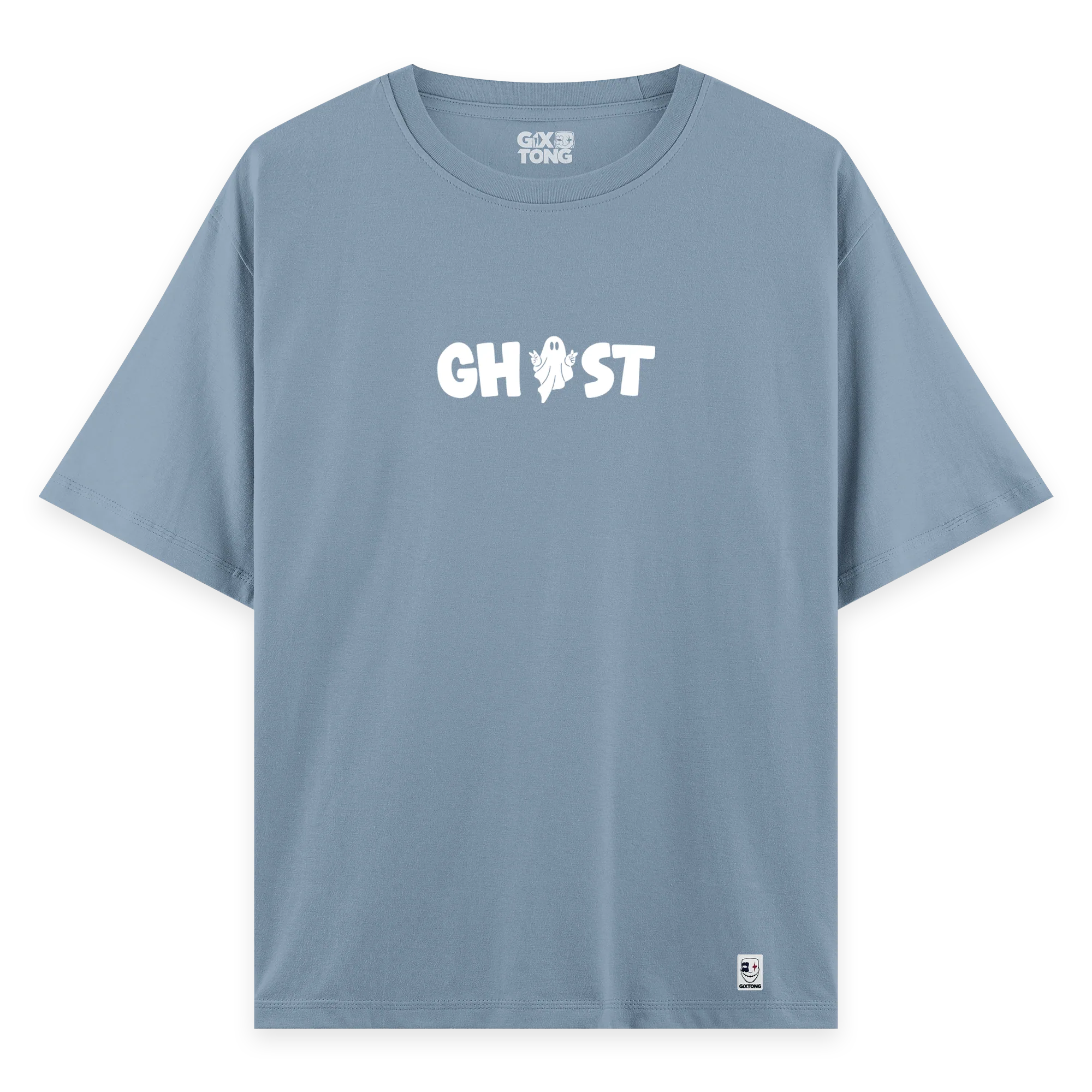 Ghost - Oversize Bol Kalıp T-shirt