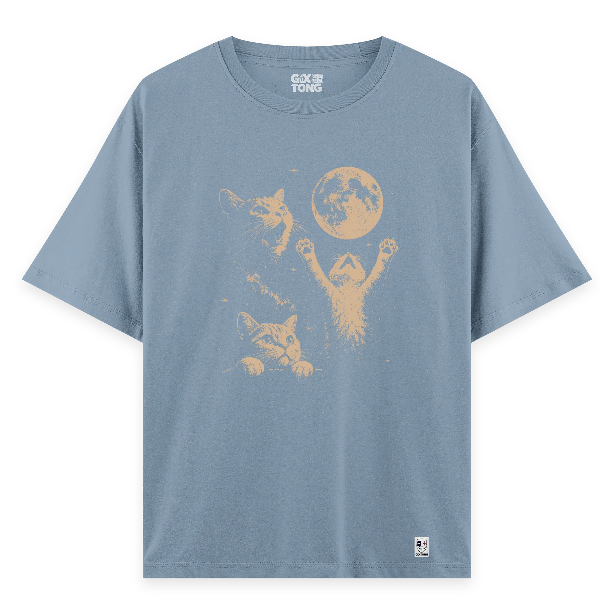 Catlight - Oversize Bol Kalıp T-shirt
