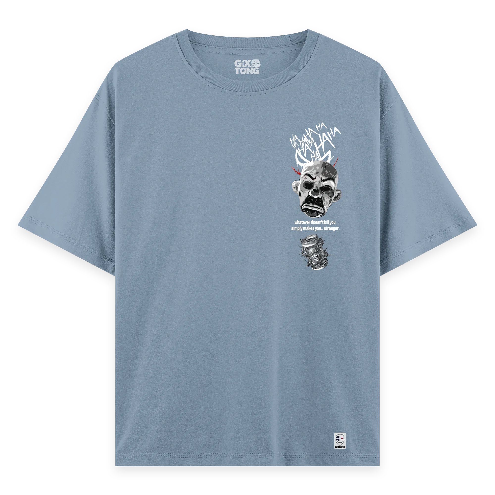 Dark Mask - Oversize Bol Kalıp T-shirt