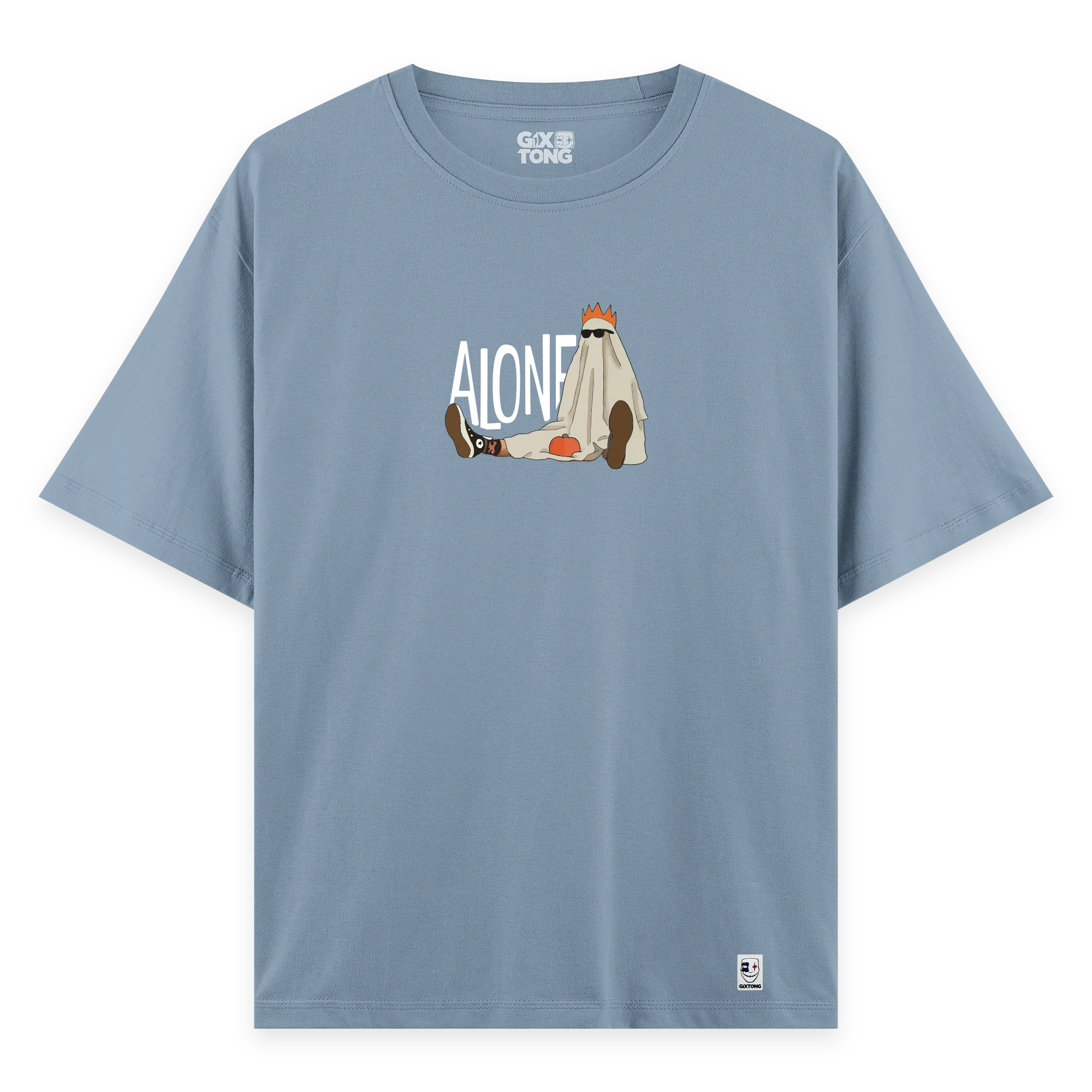 Alone - Oversize Bol Kalıp T-shirt