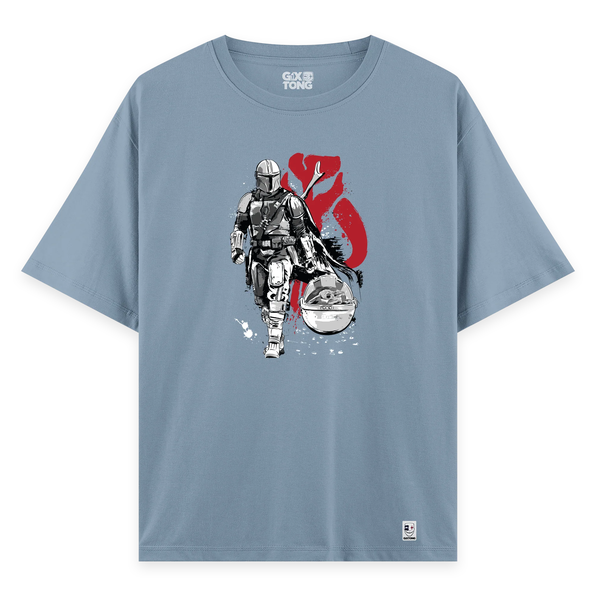 Mandalorian - Oversize Bol Kalıp T-shirt