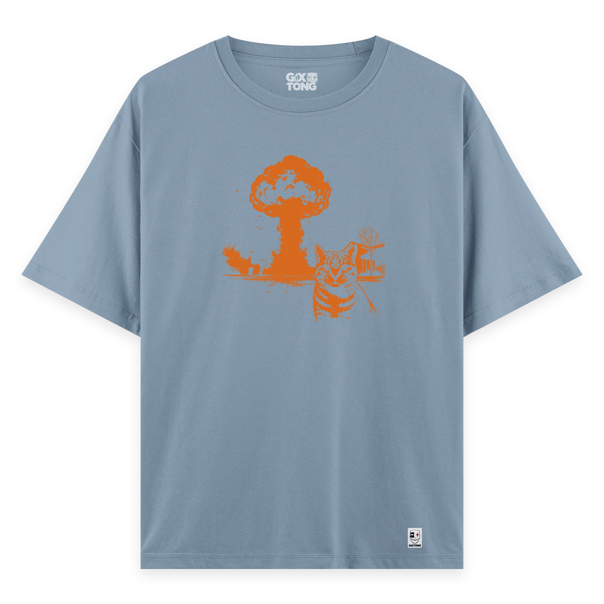 Cat Bomb - Oversize Bol Kalıp T-shirt