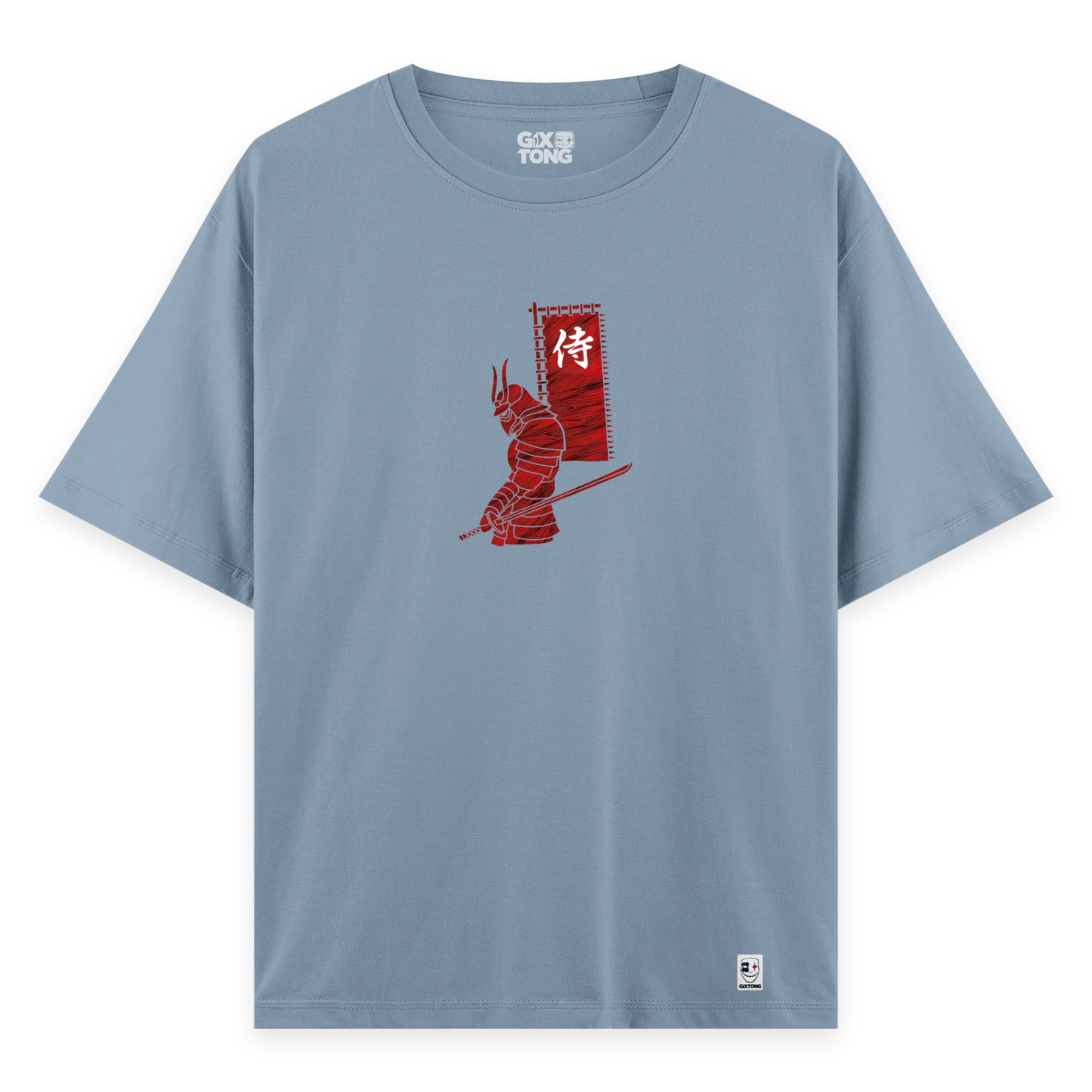 Red Samurai - Oversize Bol Kalıp T-shirt