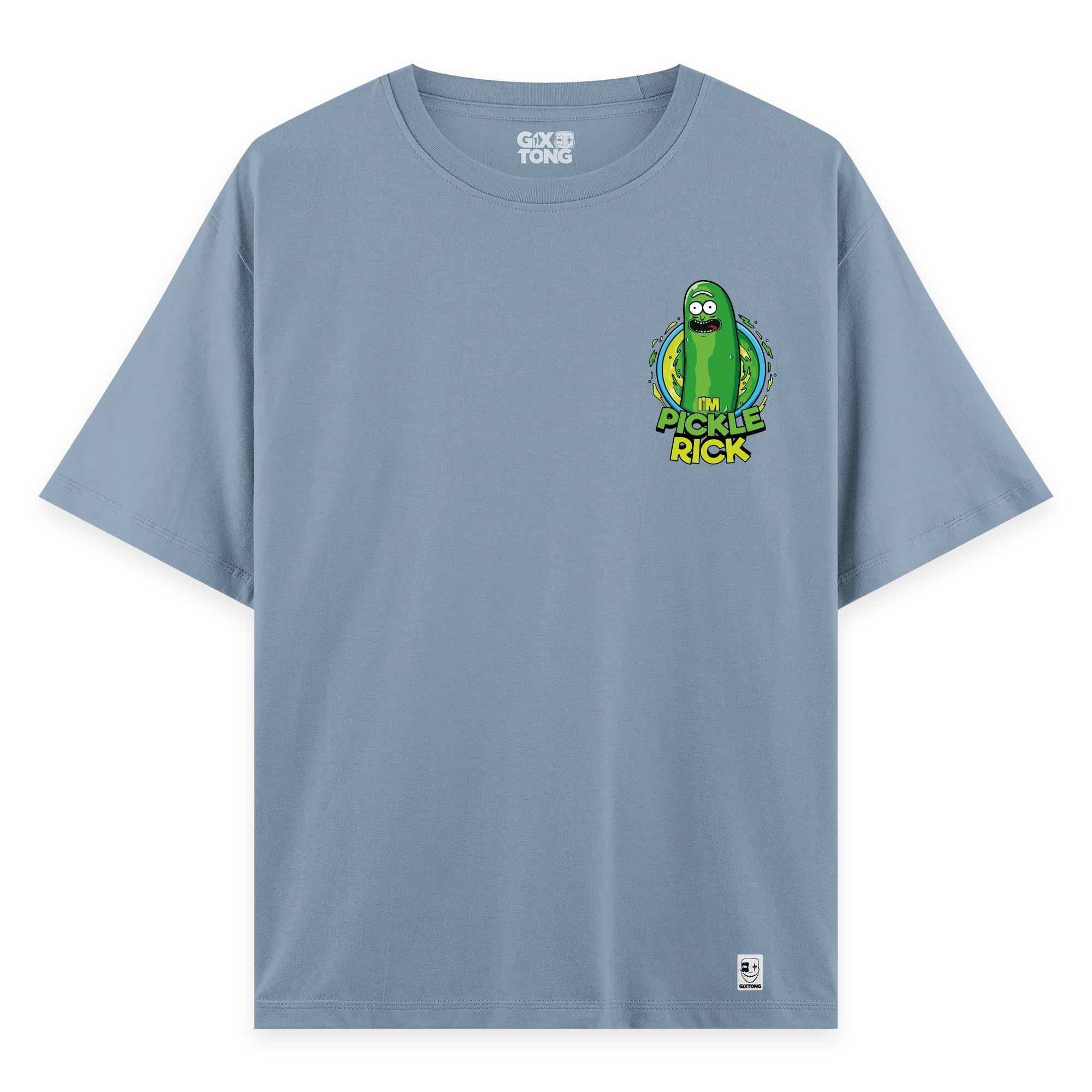 Pickle Rick - Oversize Bol Kalıp T-shirt
