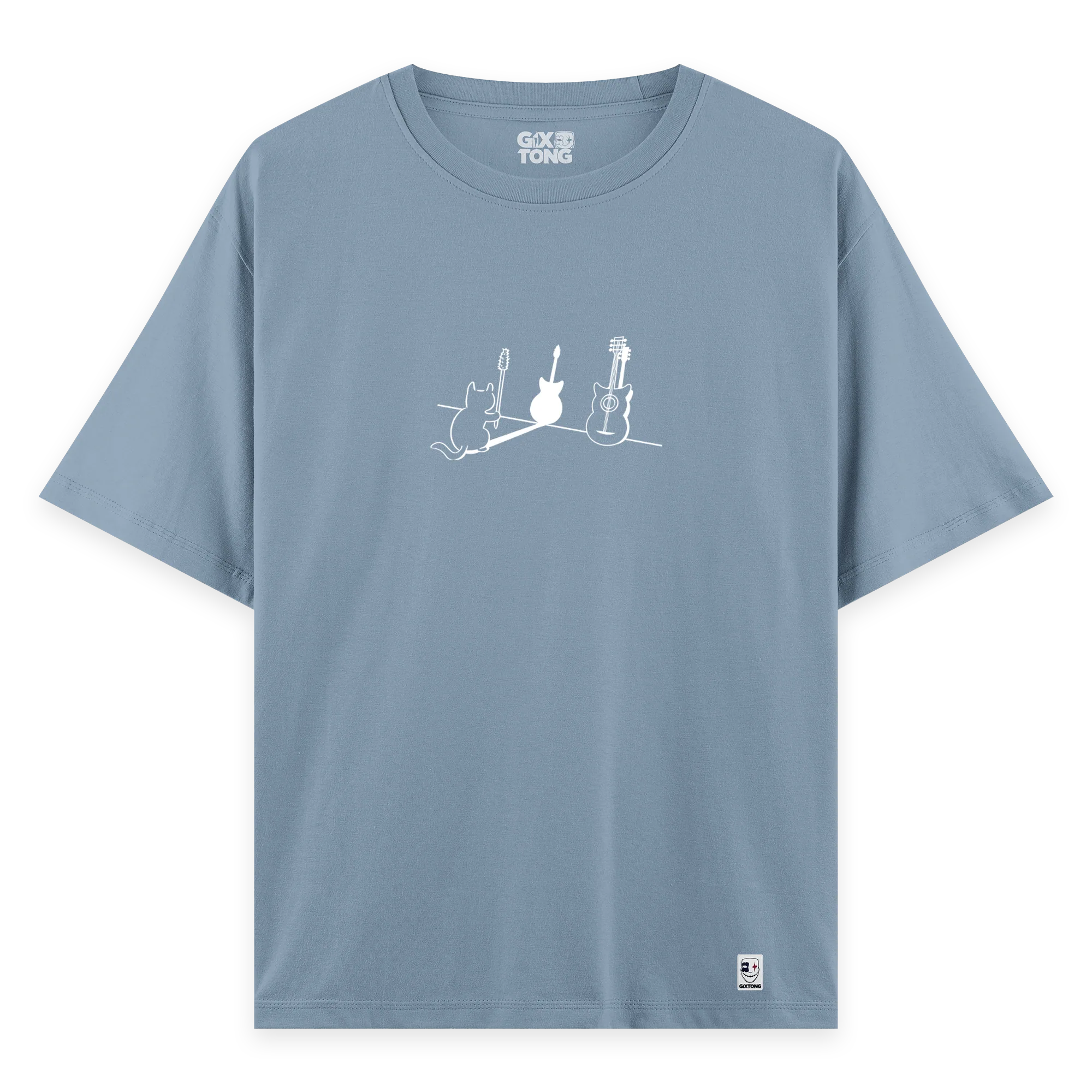 Guitar - Oversize Bol Kalıp T-shirt