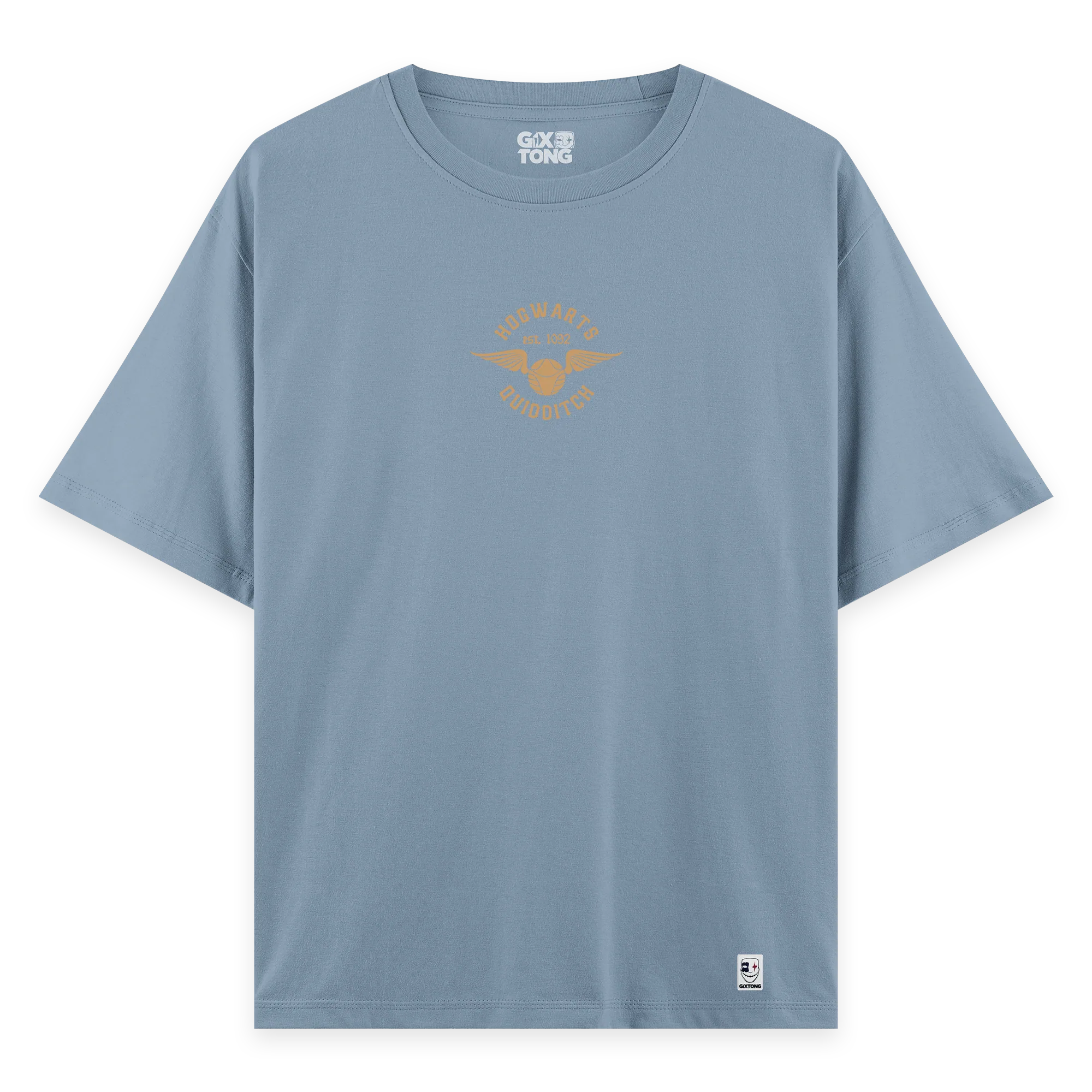 Hogwarts - Oversize Bol Kalıp T-shirt