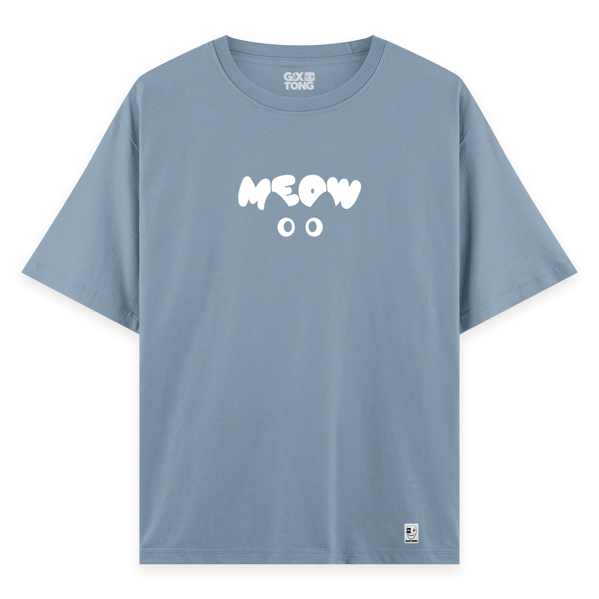 Meow - Oversize Bol Kalıp T-shirt